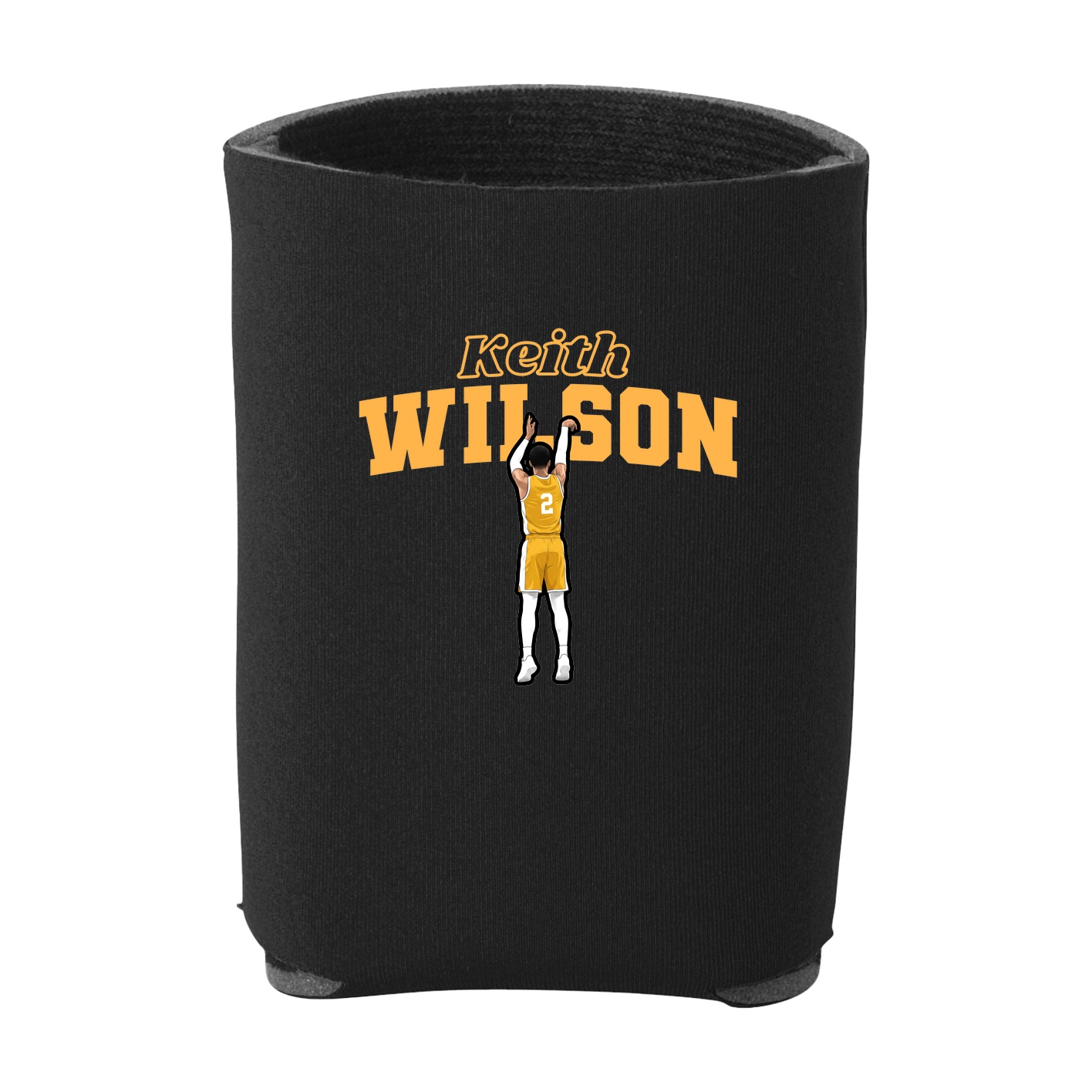 Can Holder — Name Arch in Black