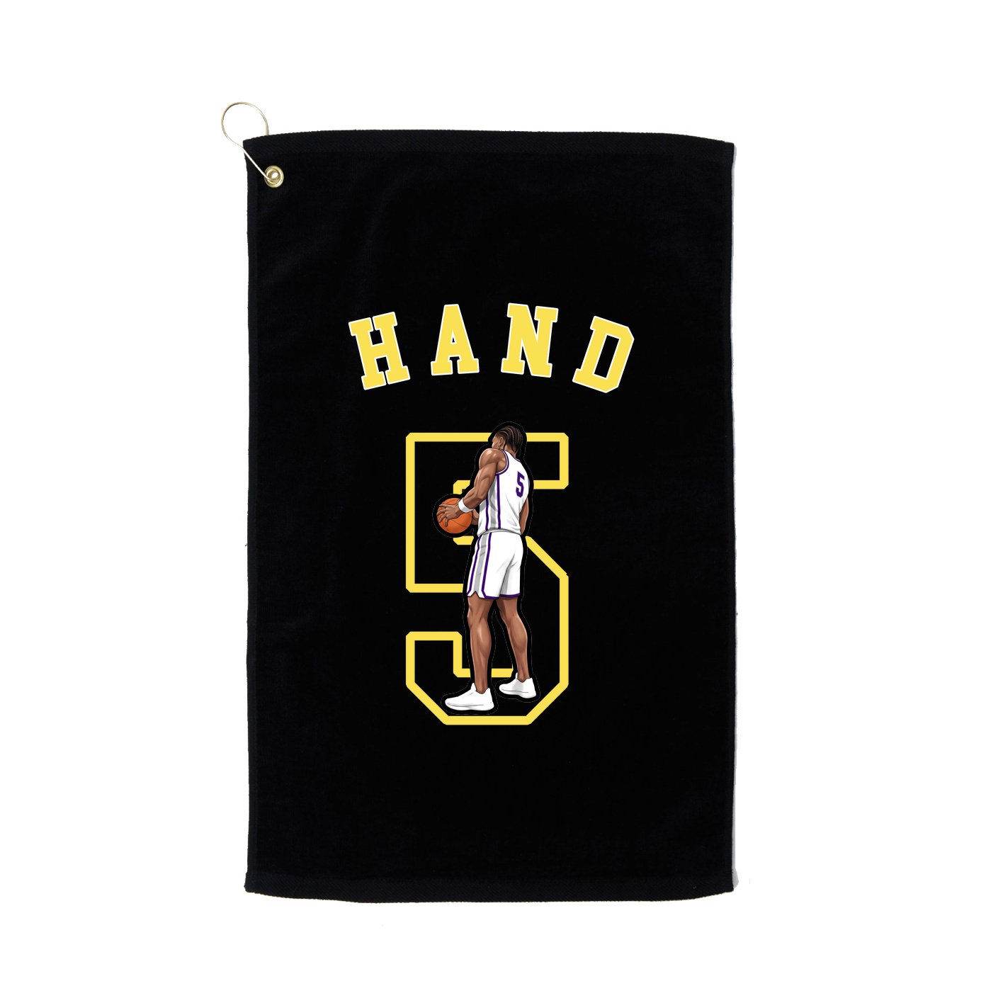 Golf Towel — Shirsey Arch in Black