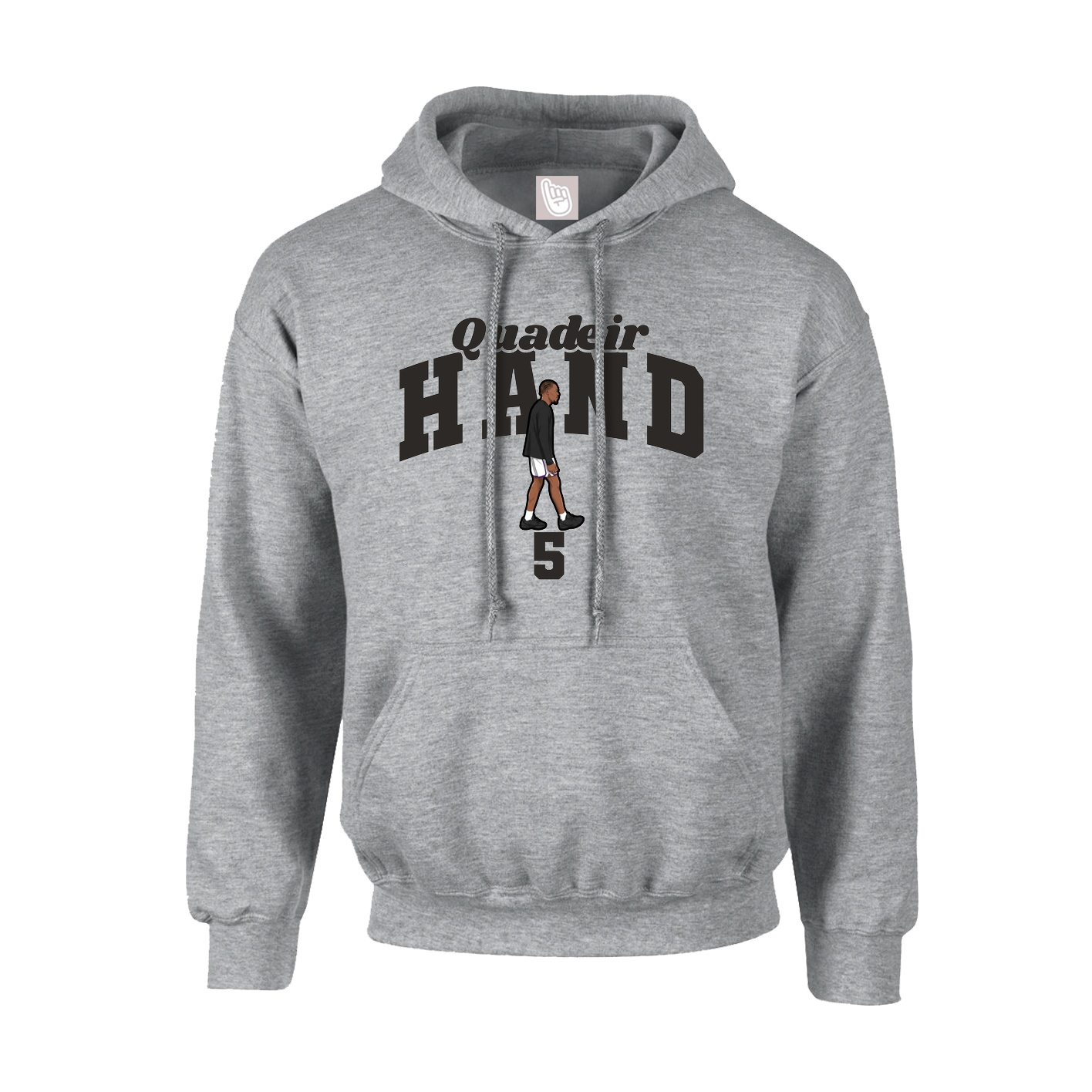 Hoodie — Signature Arch in Grey
