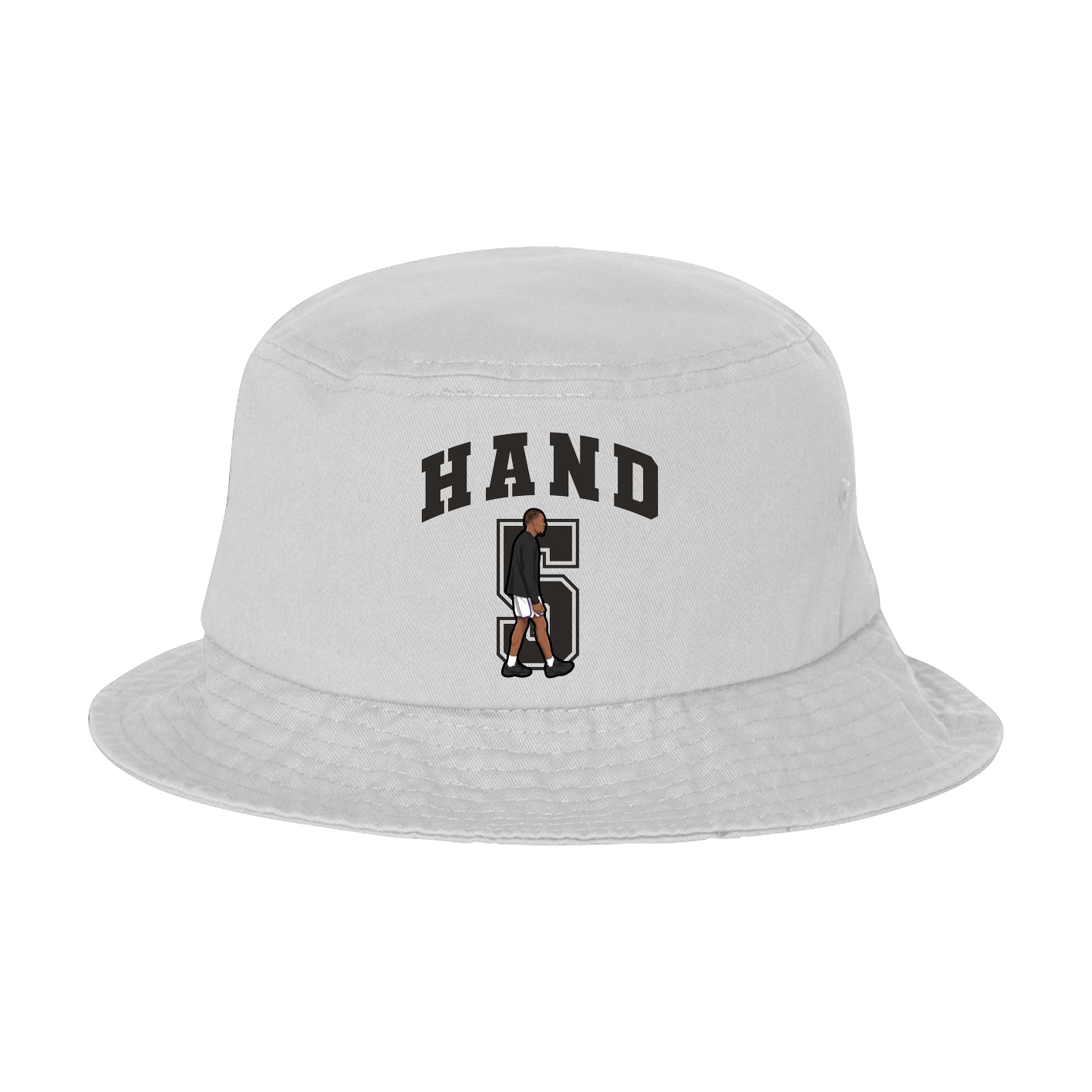 Bucket Cap — Number in White