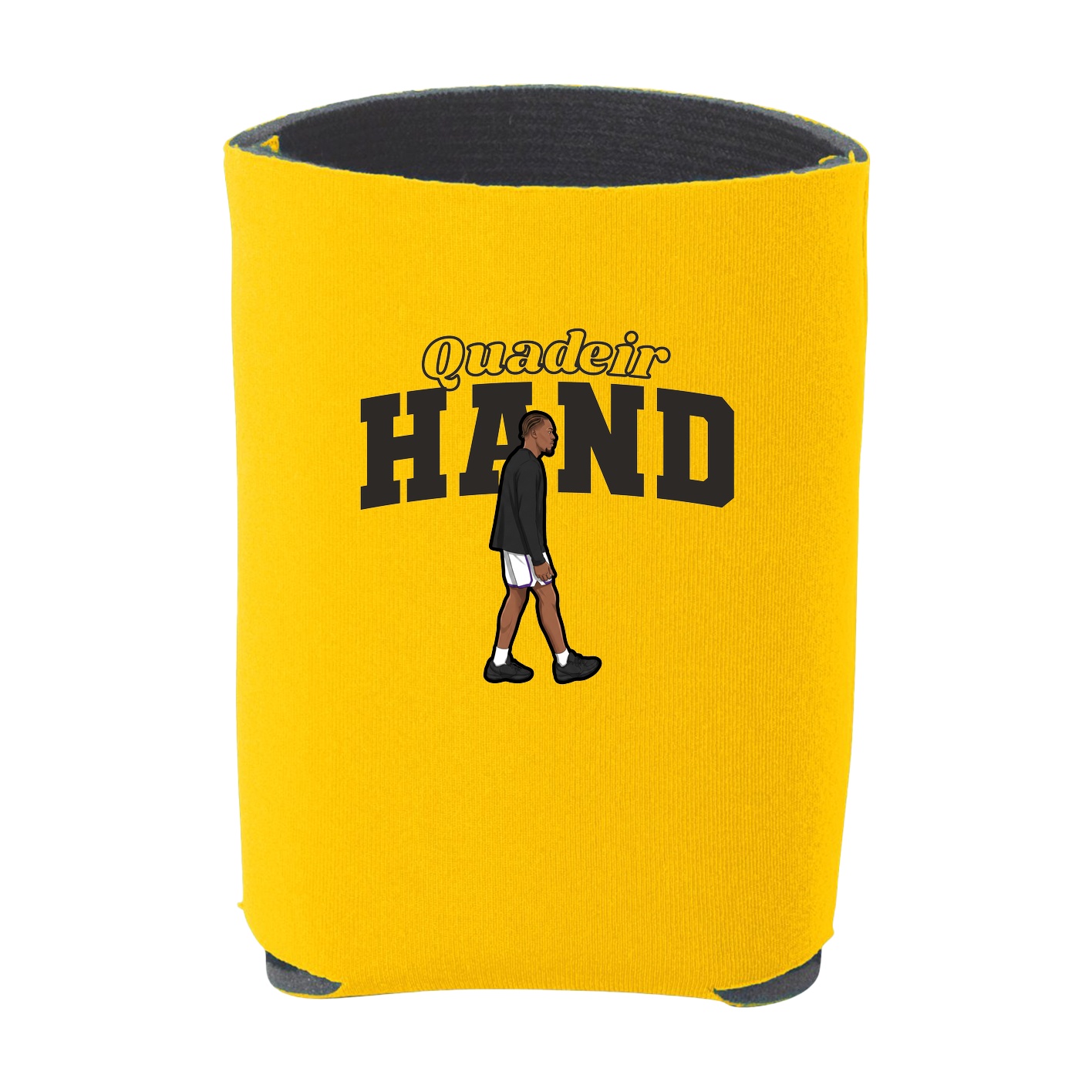 Can Holder — Name Arch in Yellow