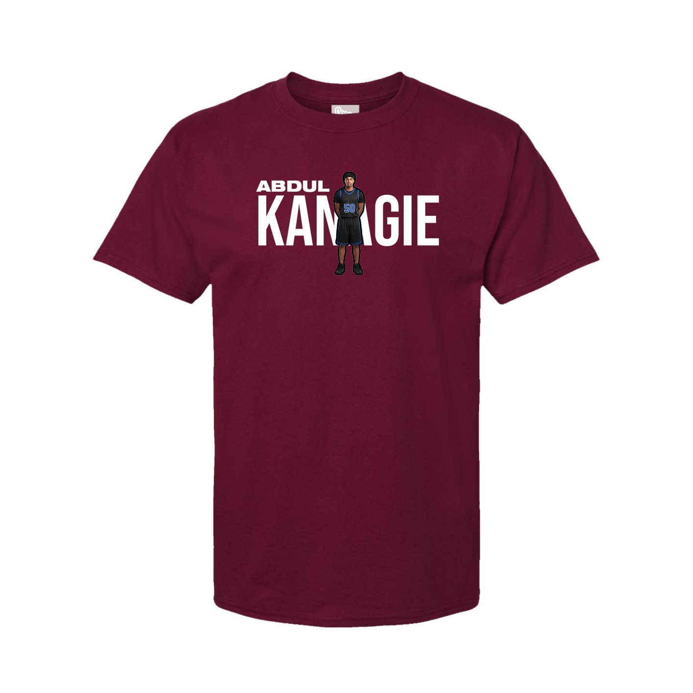 Tee — Player Name in Cardinal