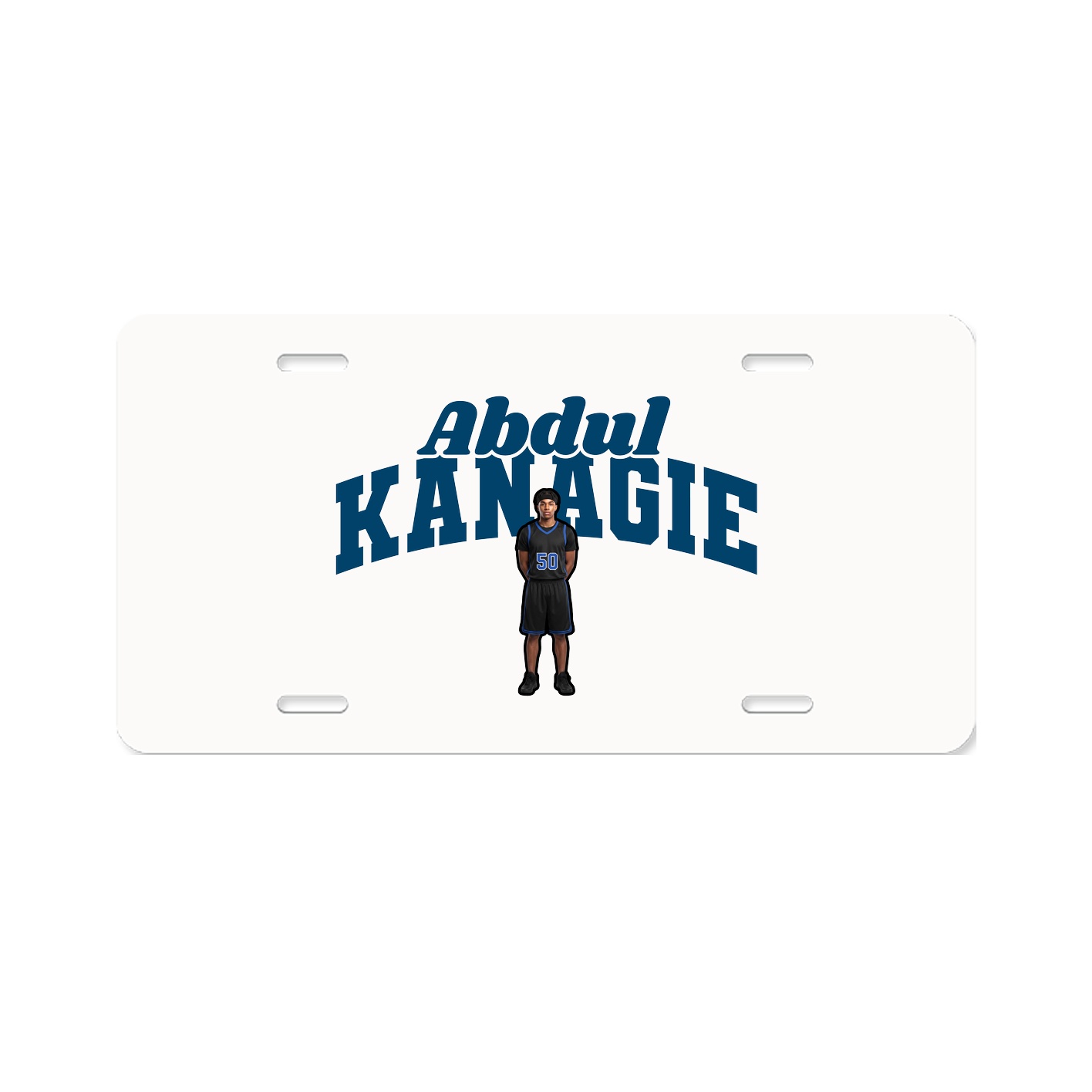 License Plate — Signature Arch in Classic
