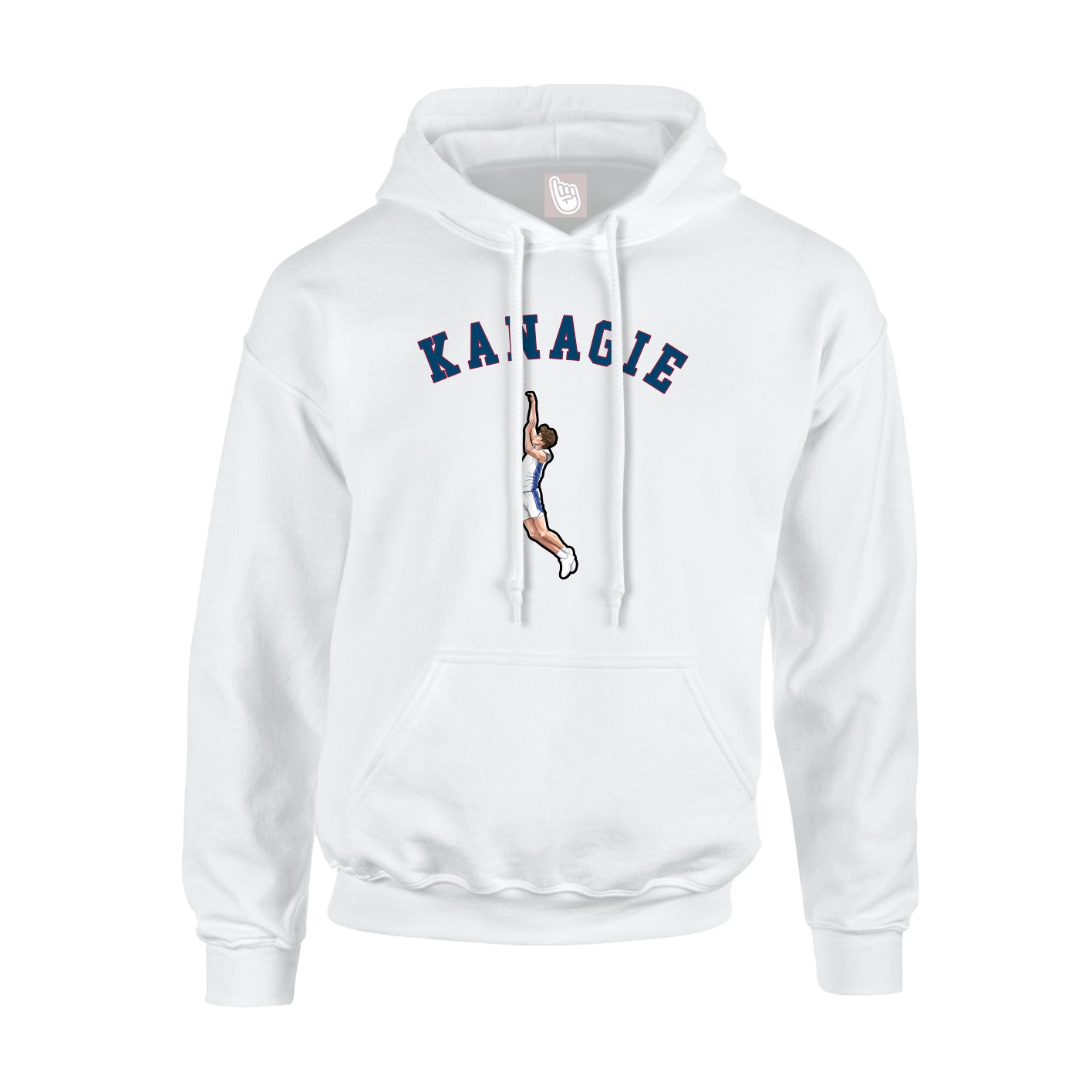 Hoodie — Shirsey Arch in White