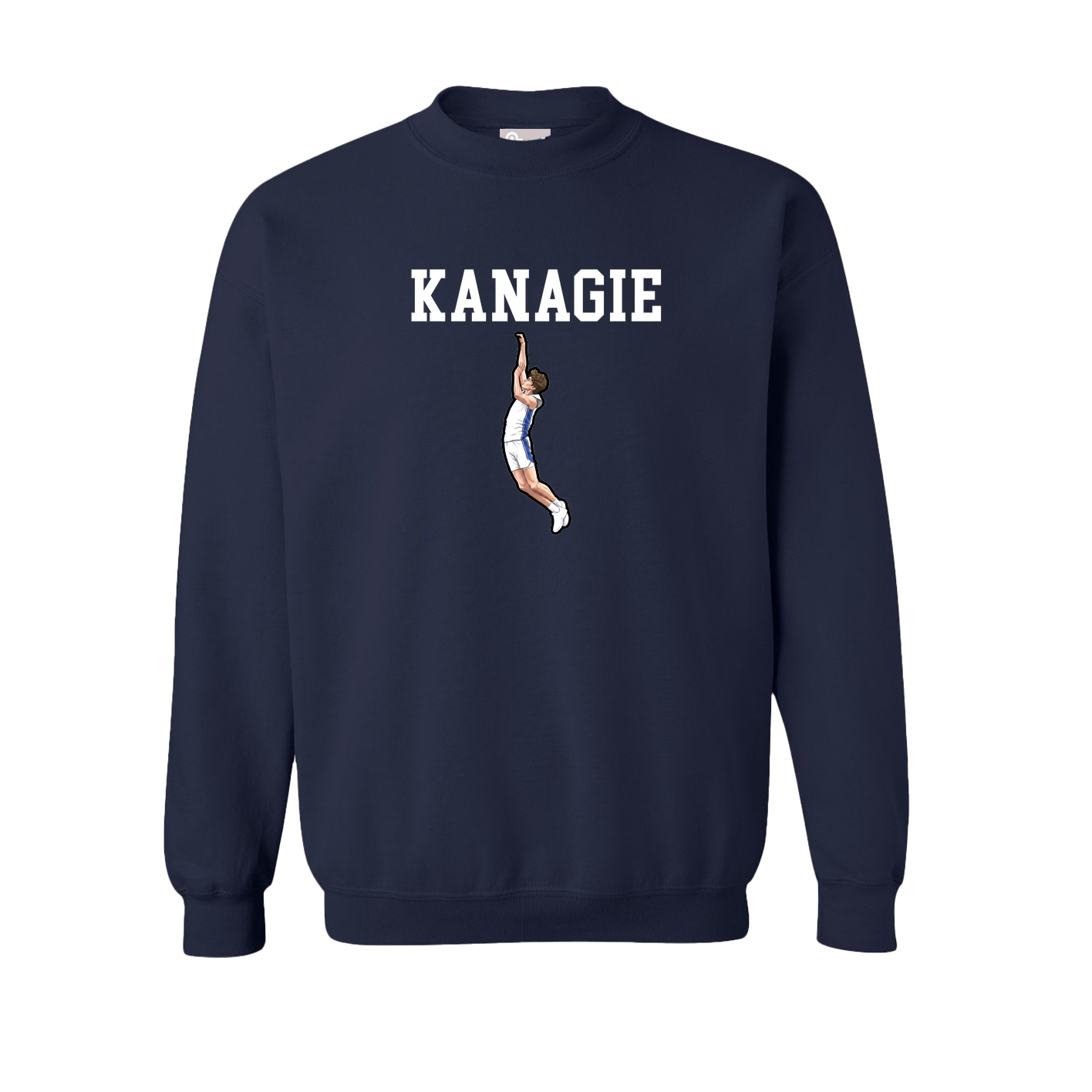 Fleece Crew — Shirsey in Navy