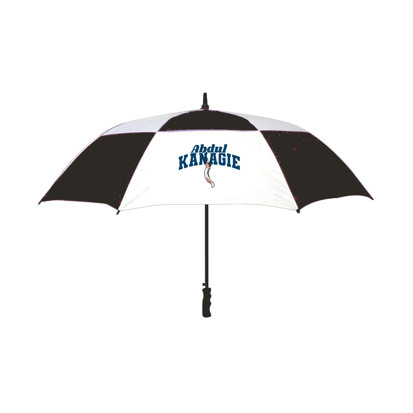 Golf Umbrella — Signature Arch in Black