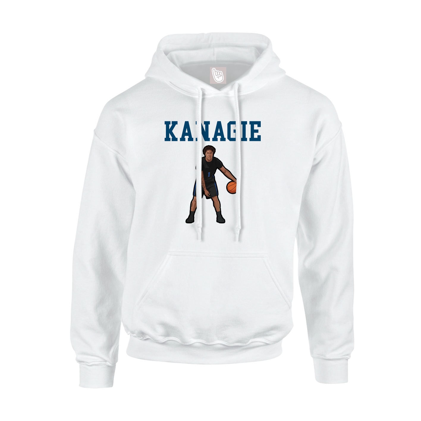 Hoodie — Shirsey in White