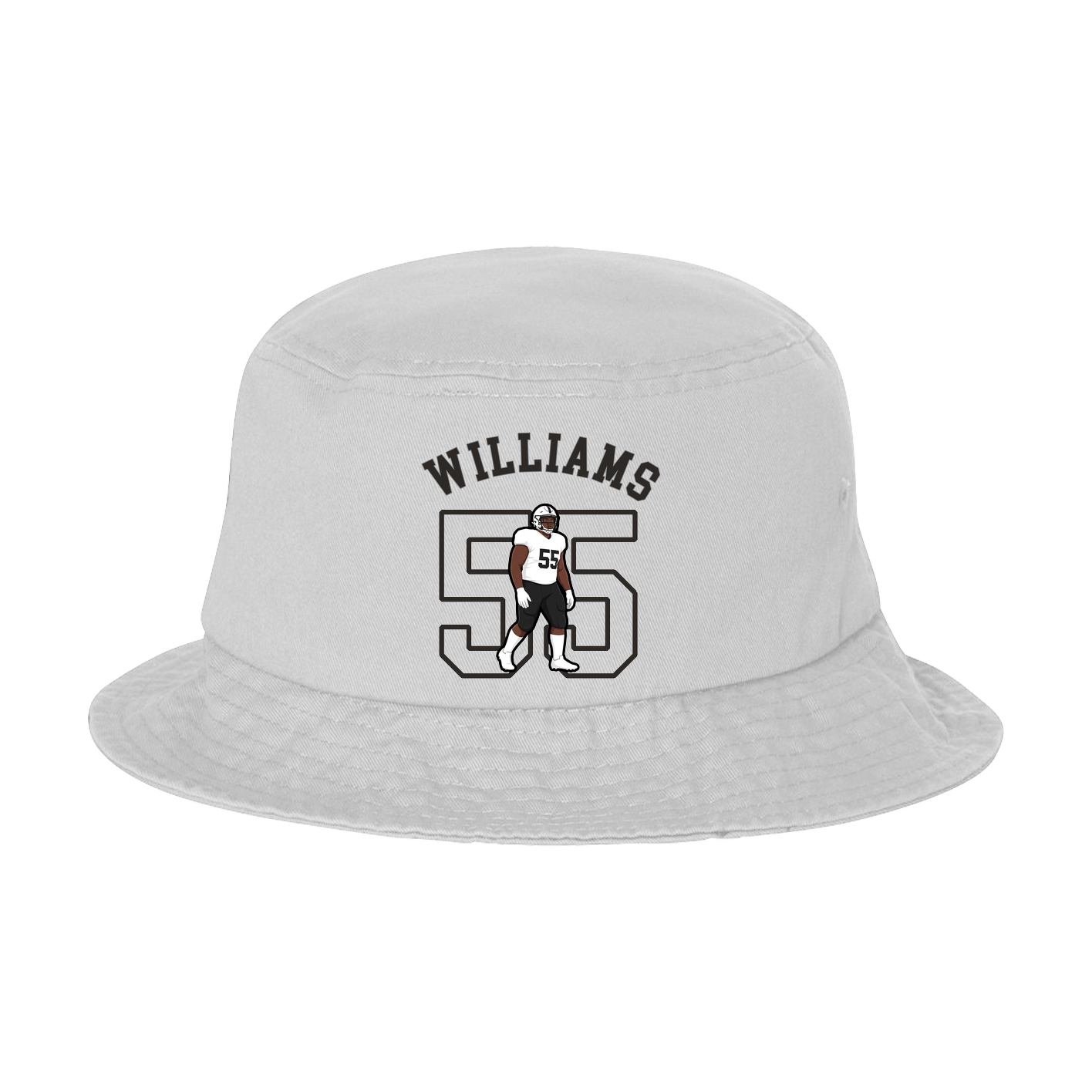 Bucket Cap — Shirsey Arch in White