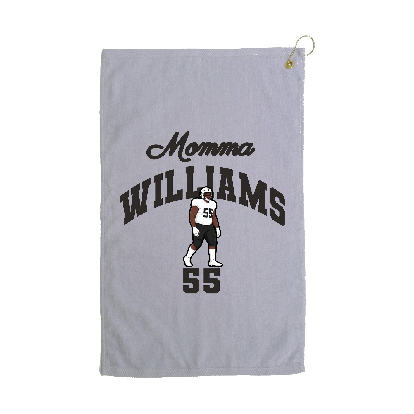 Golf Towel — Mothers Day Arch in Grey