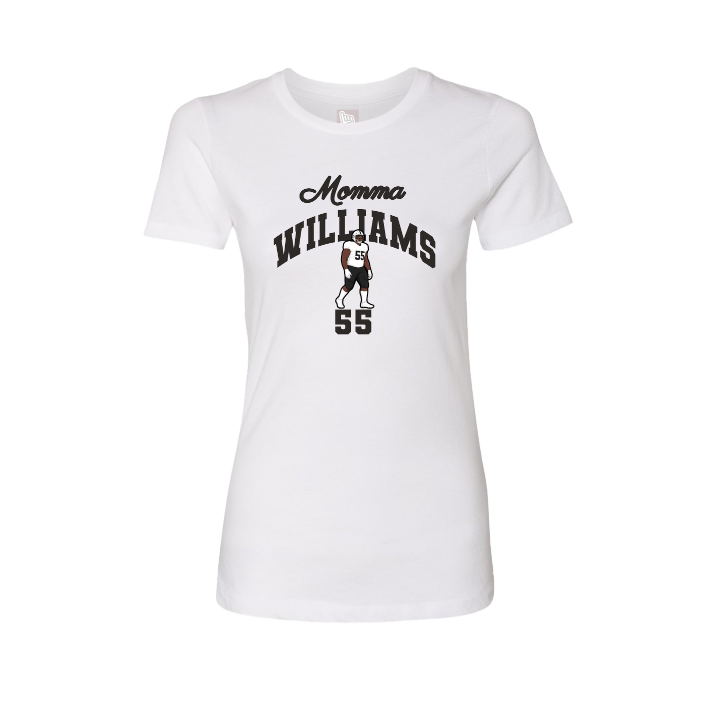 Womens Tee — Mothers Day Arch in White