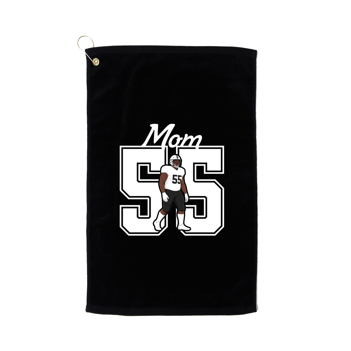 Golf Towel — Mothers Day Shirsey in Black