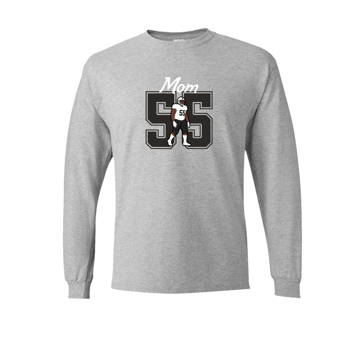 Long Sleeve Tee — Mothers Day Shirsey in Grey