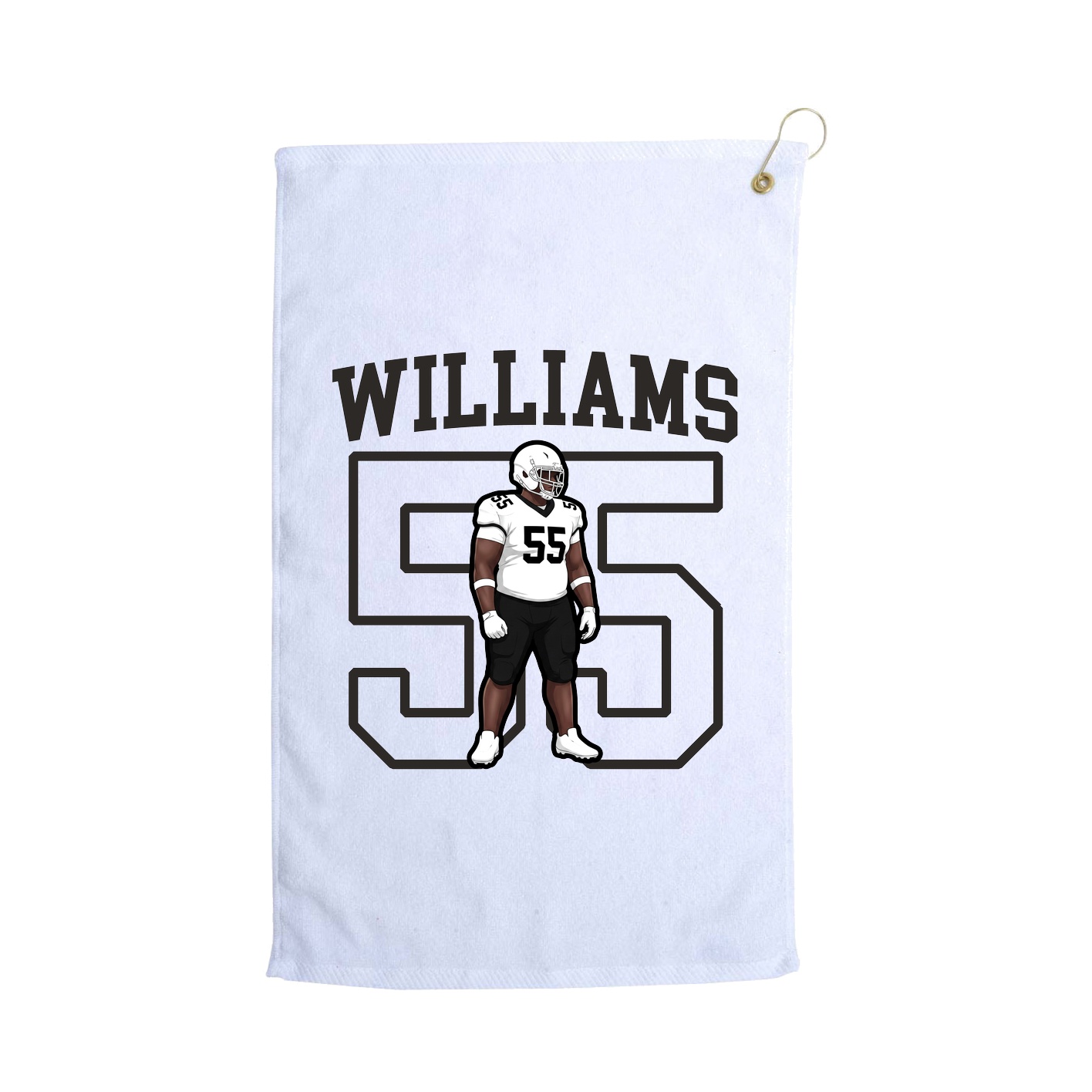 Golf Towel — Shirsey in White
