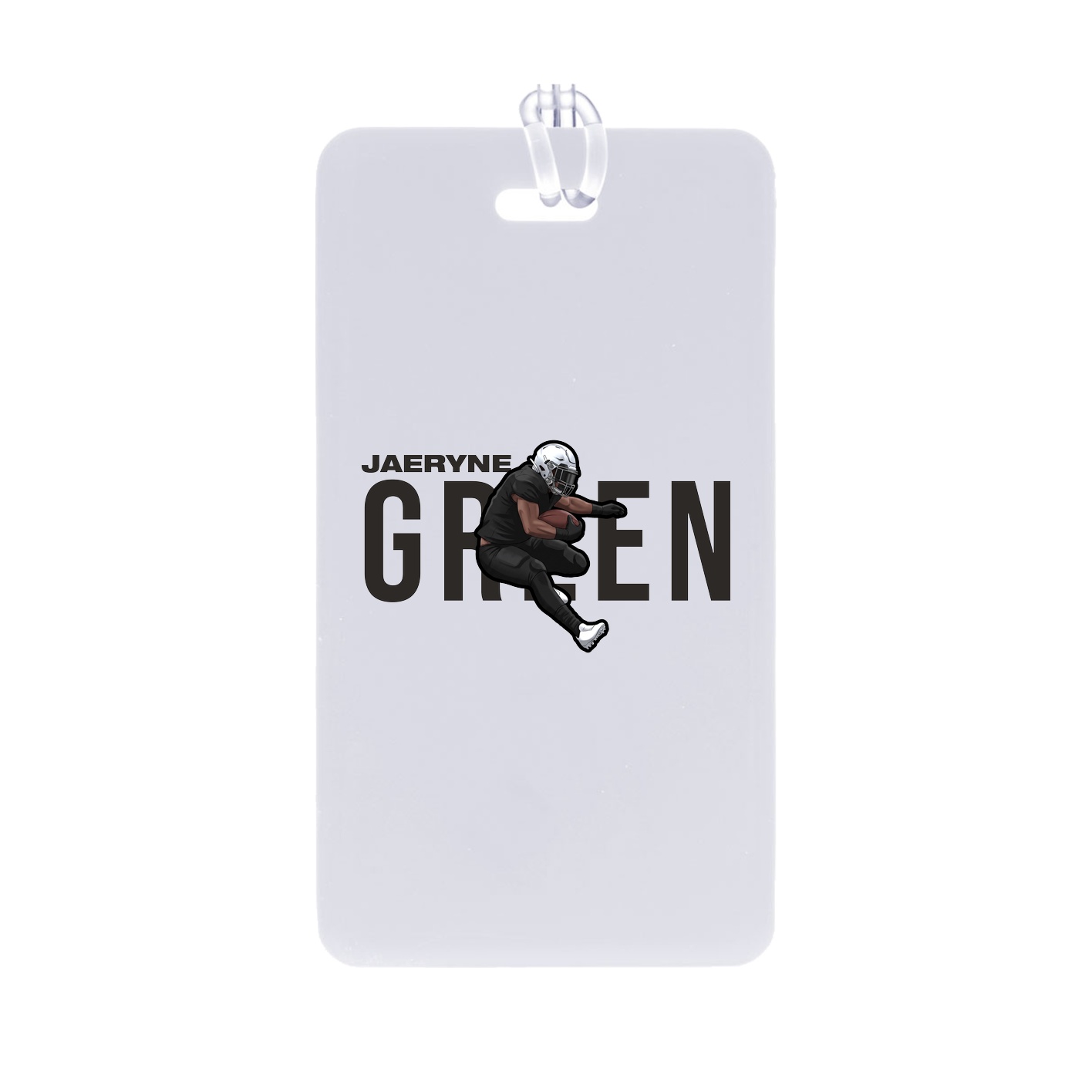 Bag Tag — Player Name in Classic