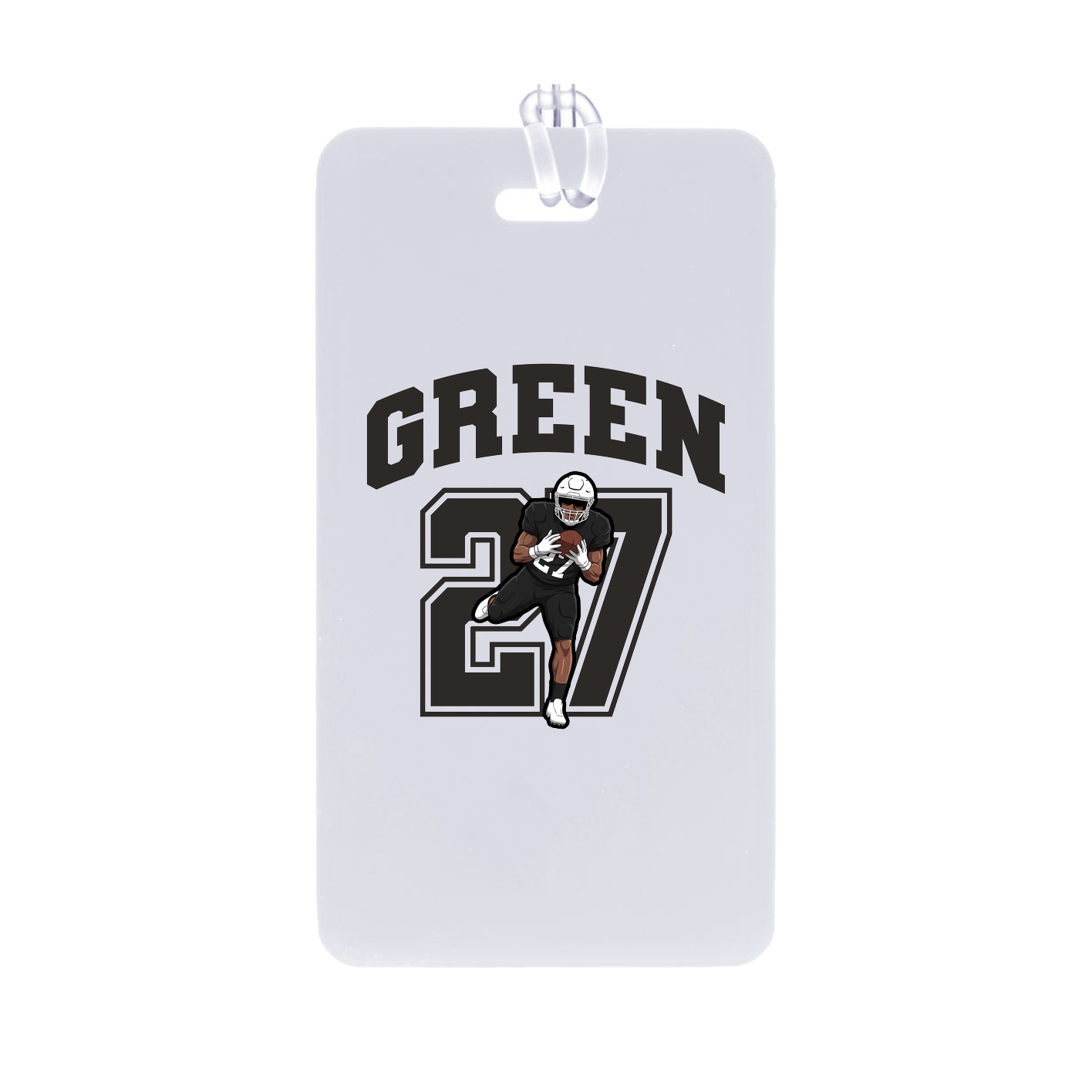 Bag Tag — Number in Classic