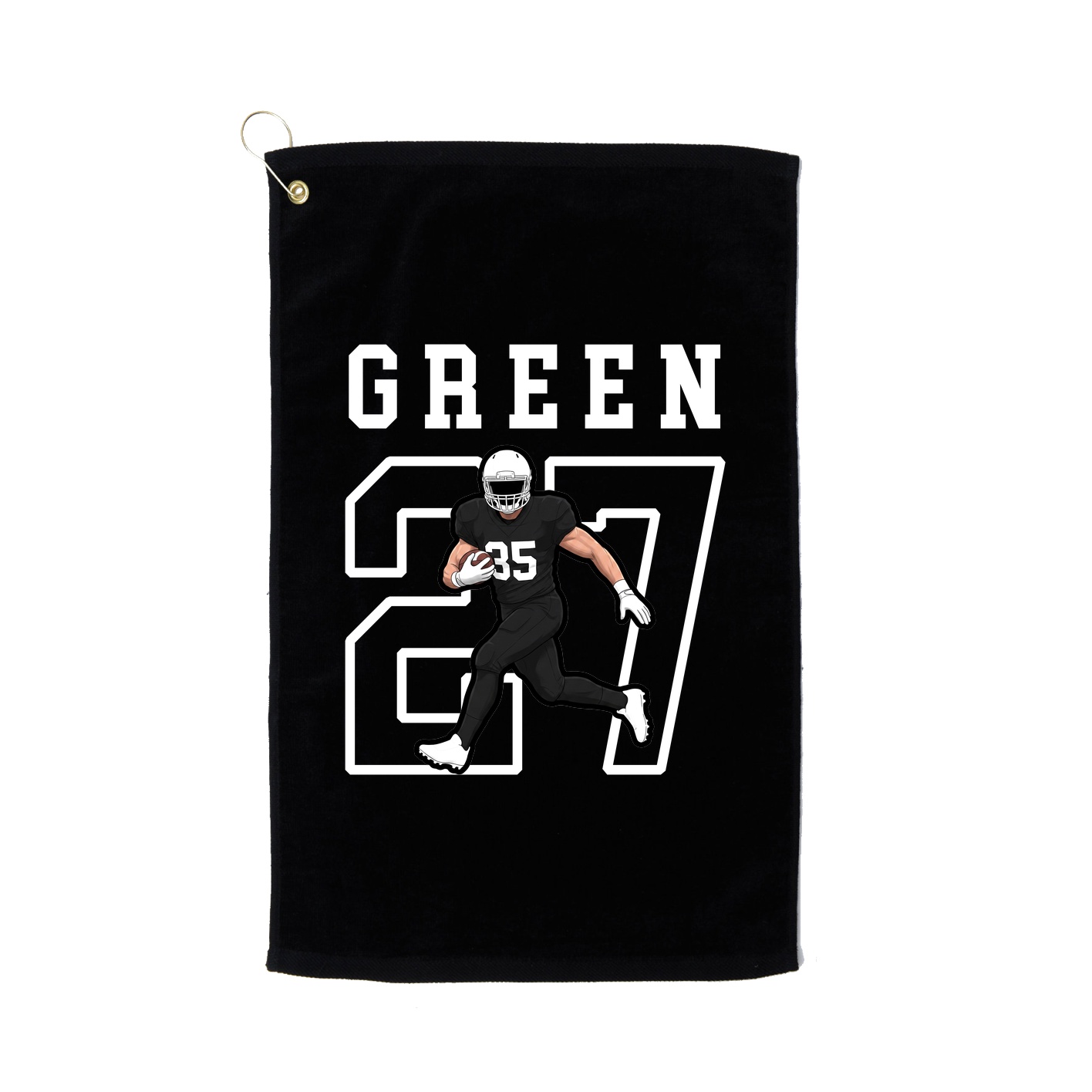 Golf Towel — Shirsey in Black