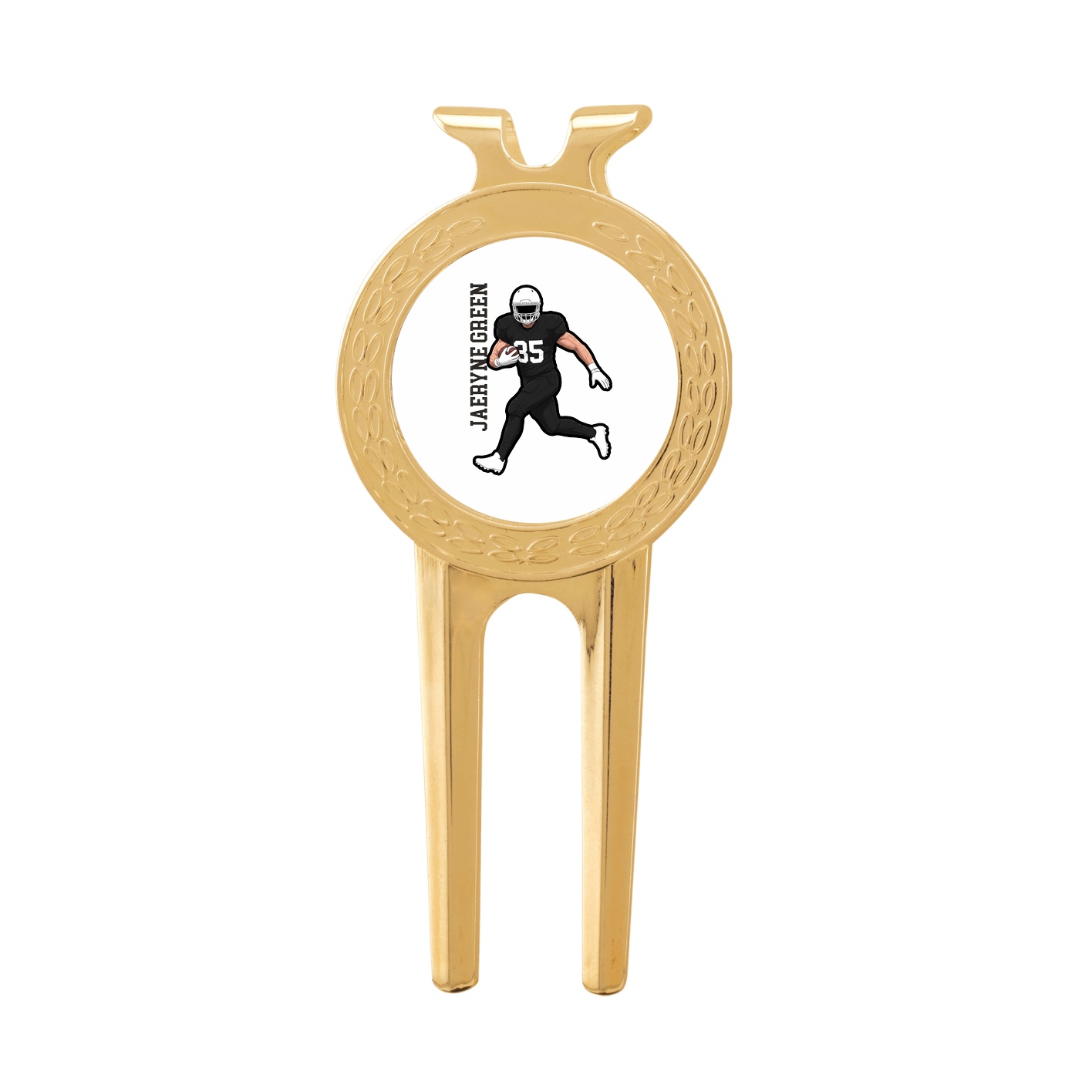 Divot Tool with Ball Marker — Name Vertical in Classic