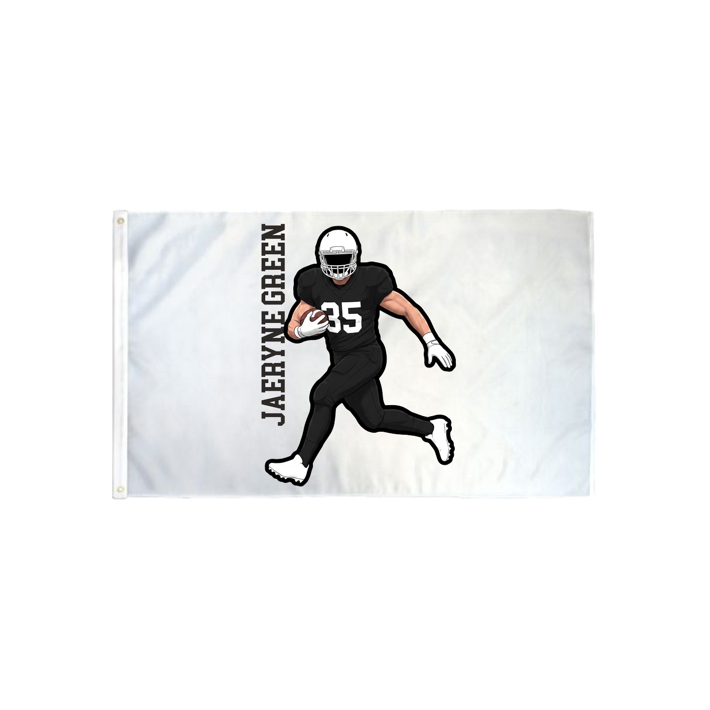 3x5 Flag — Name Vertical in Classic