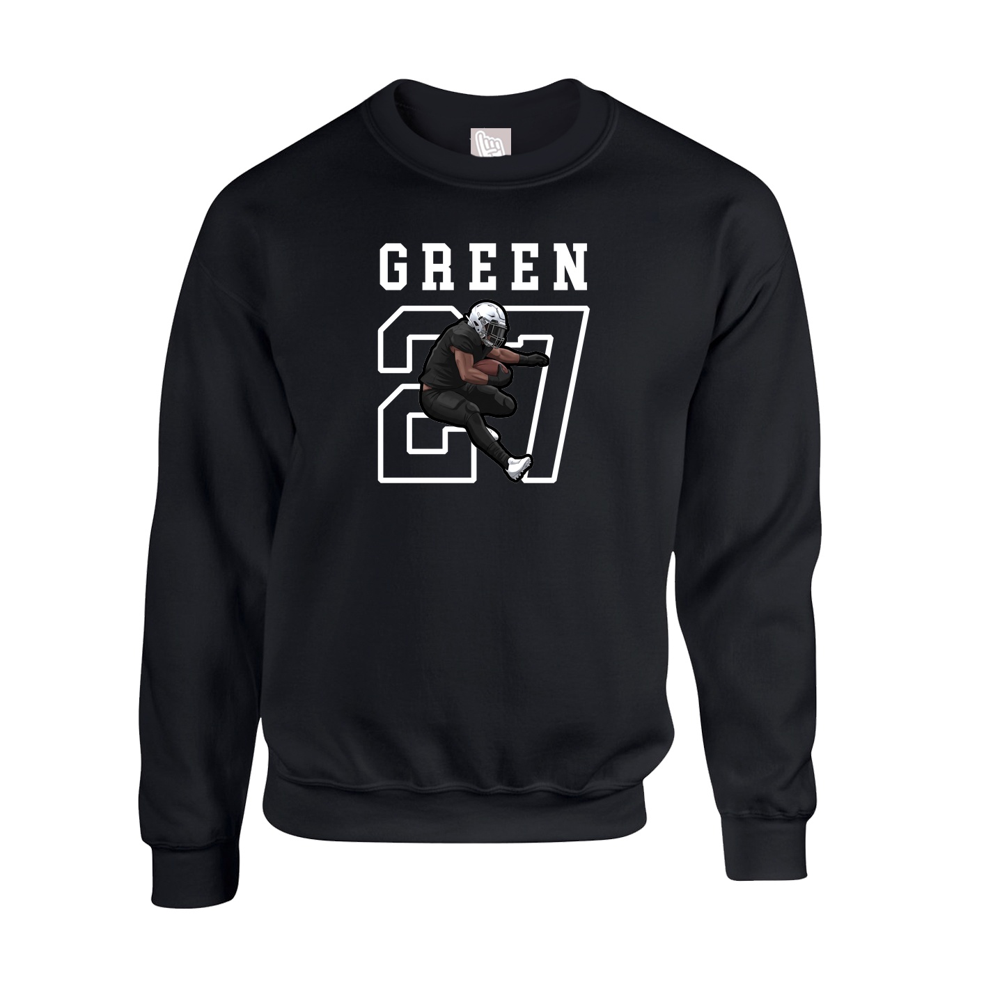 Fleece Crew — Shirsey in Black