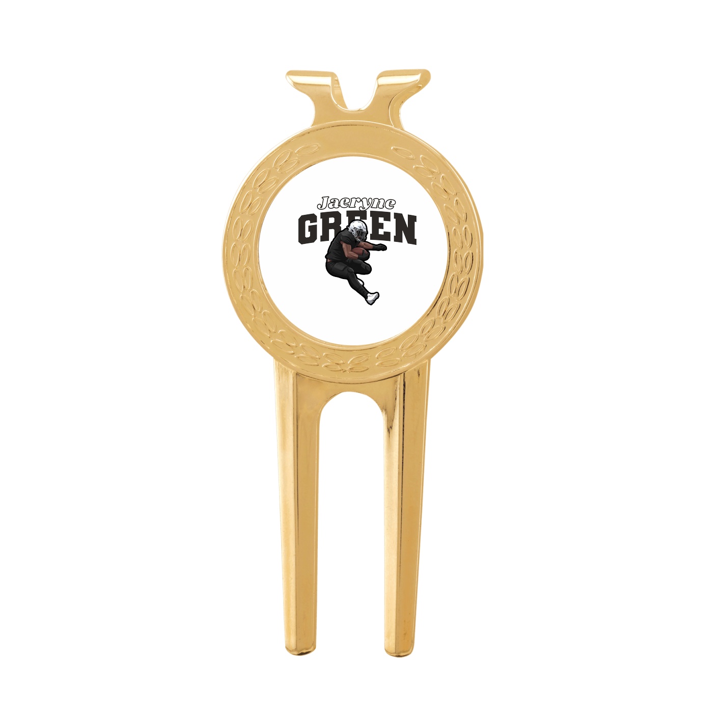 Divot Tool with Ball Marker — Name Arch in Classic