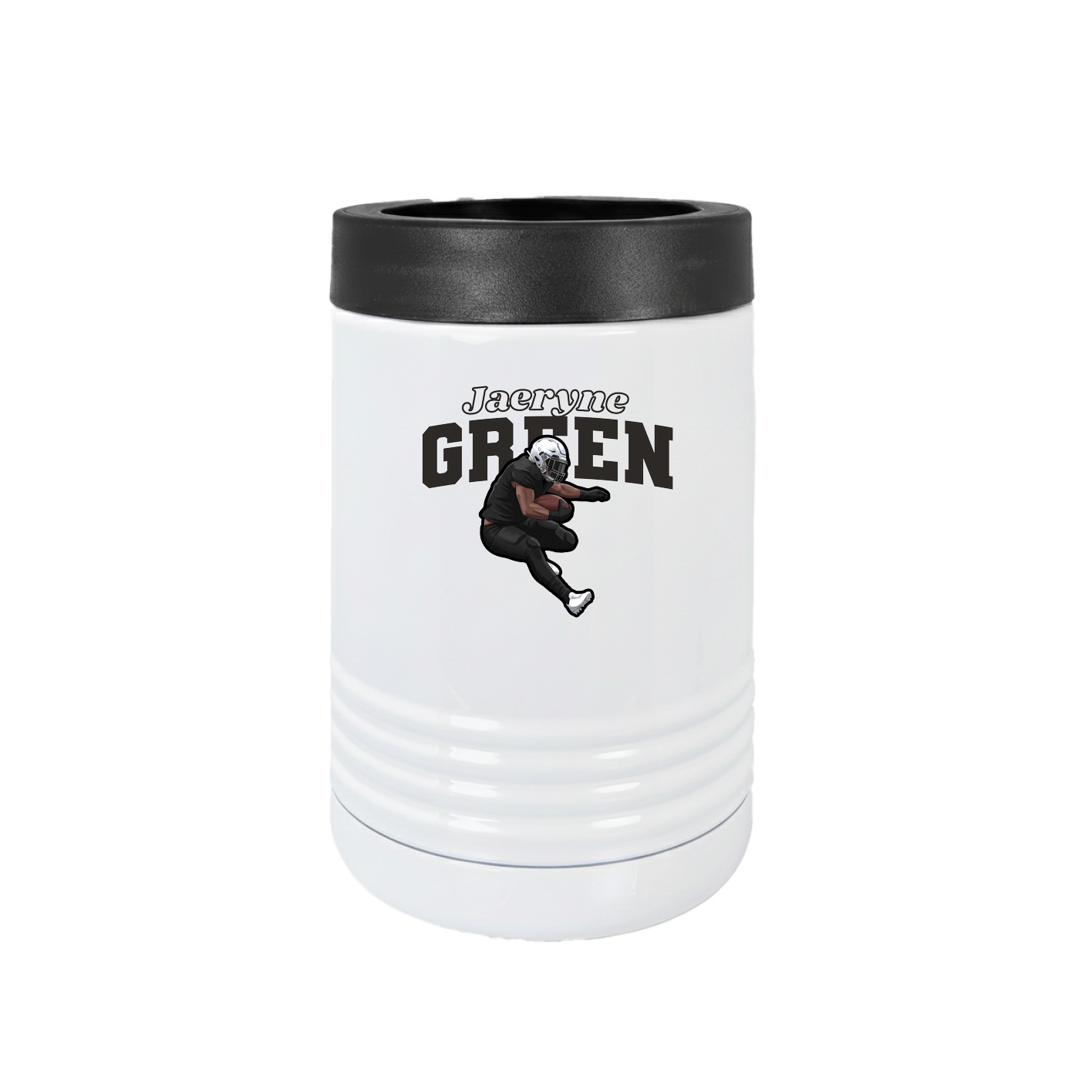 Beverage Holder — Name Arch in White