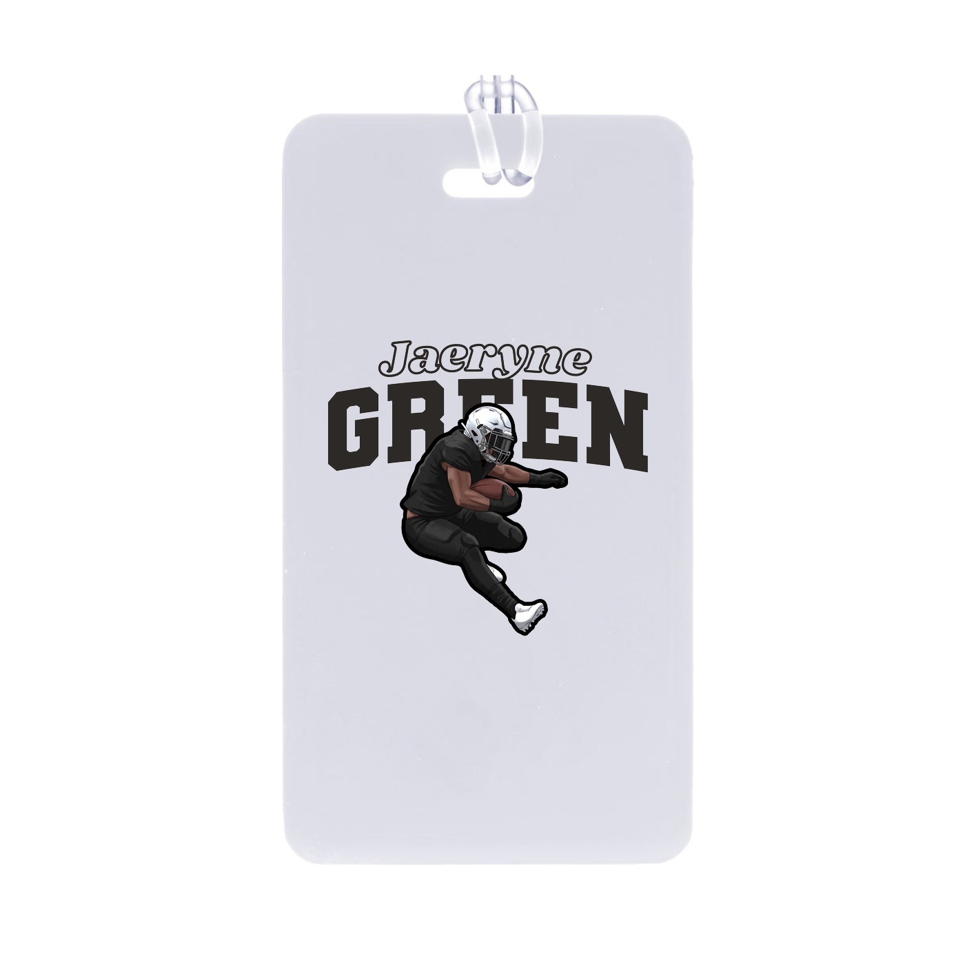 Bag Tag — Name Arch in Classic