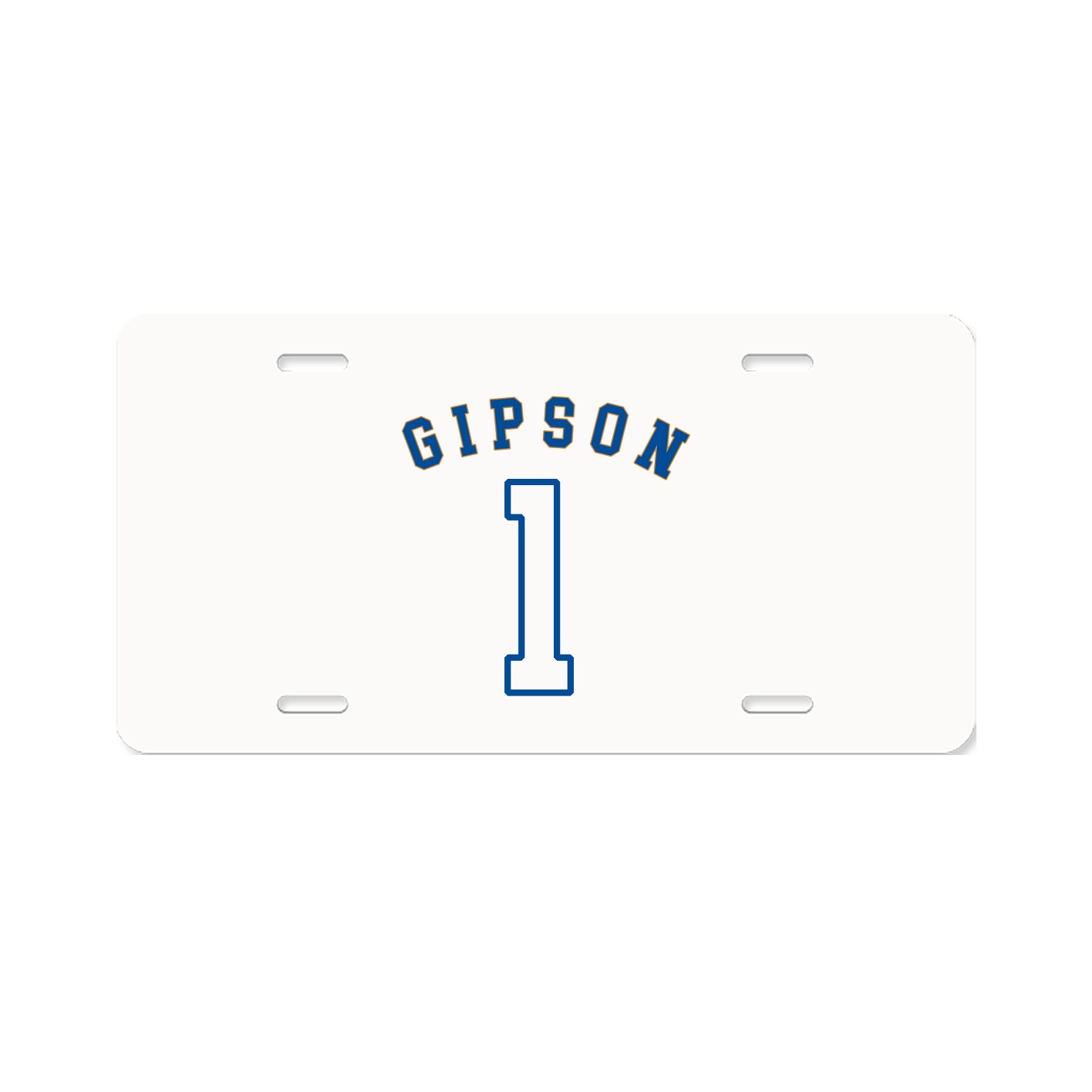 License Plate — Shirsey Arch in Classic