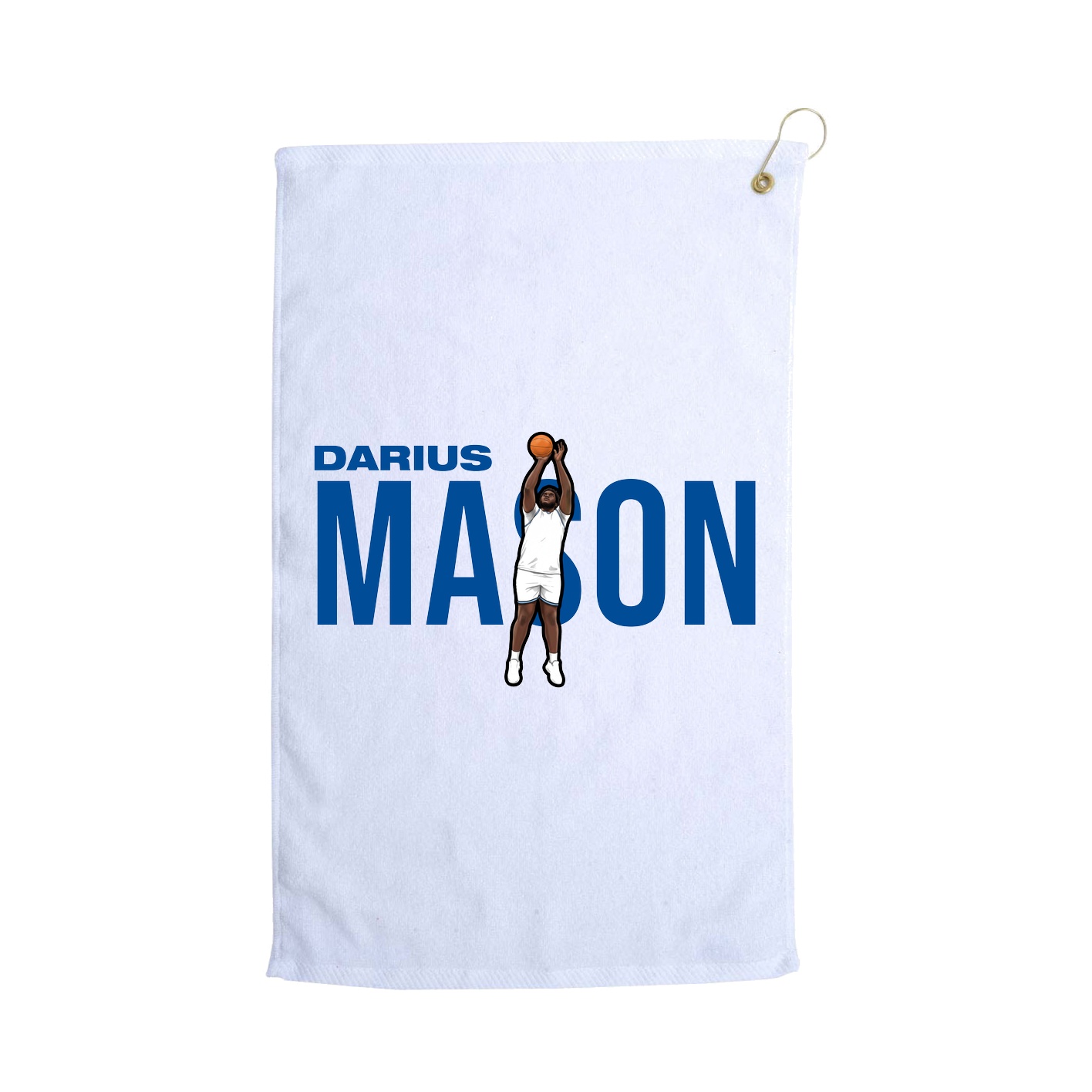 Golf Towel — Player Name in White