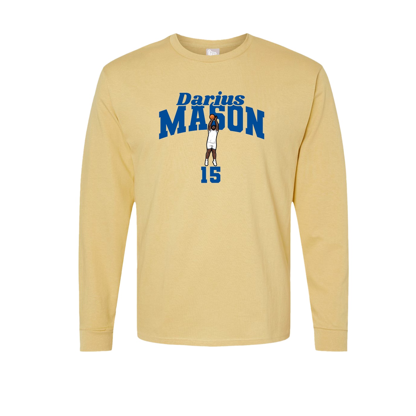 Long Sleeve Tee — Signature Arch in Vegas Gold