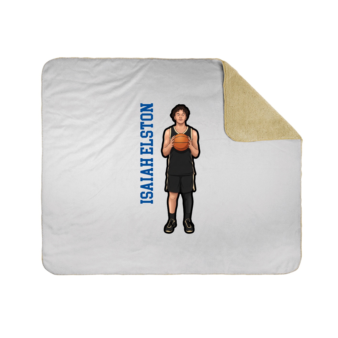 50x60 Sherpa Lined Throw Blanket