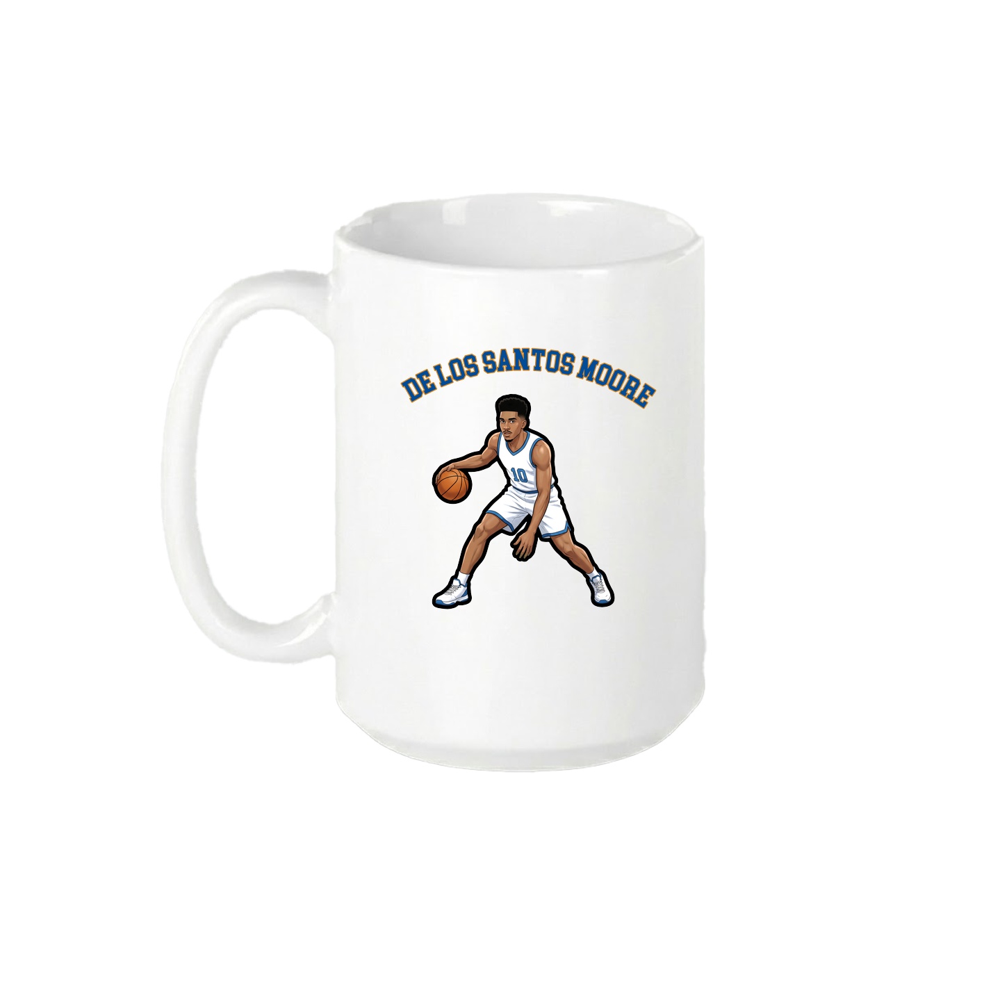 15oz Coffee Mug — Shirsey Arch in White