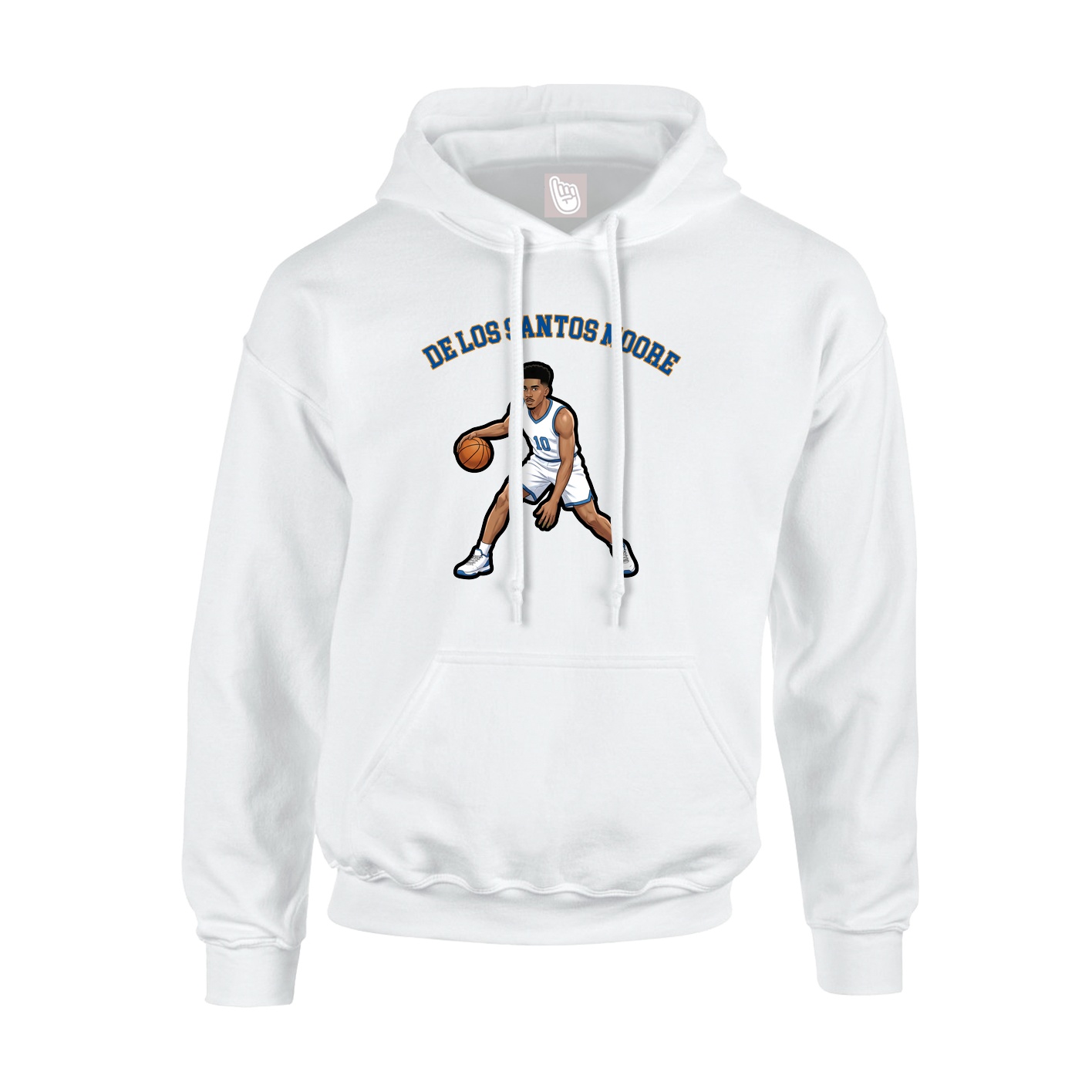 Hoodie — Shirsey Arch in White