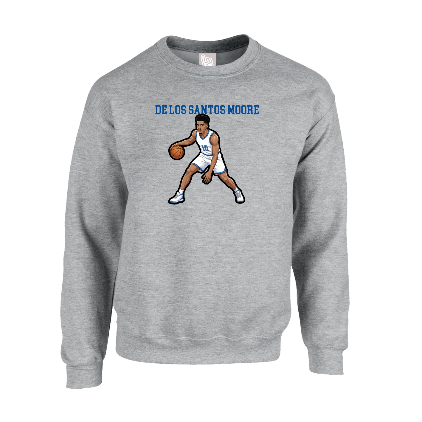 Fleece Crew — Shirsey in Grey