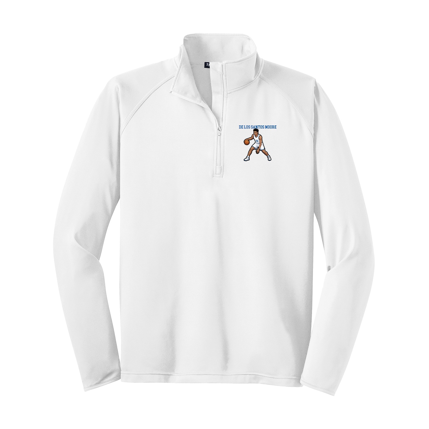 Q-Zip Pullover — Shirsey in White