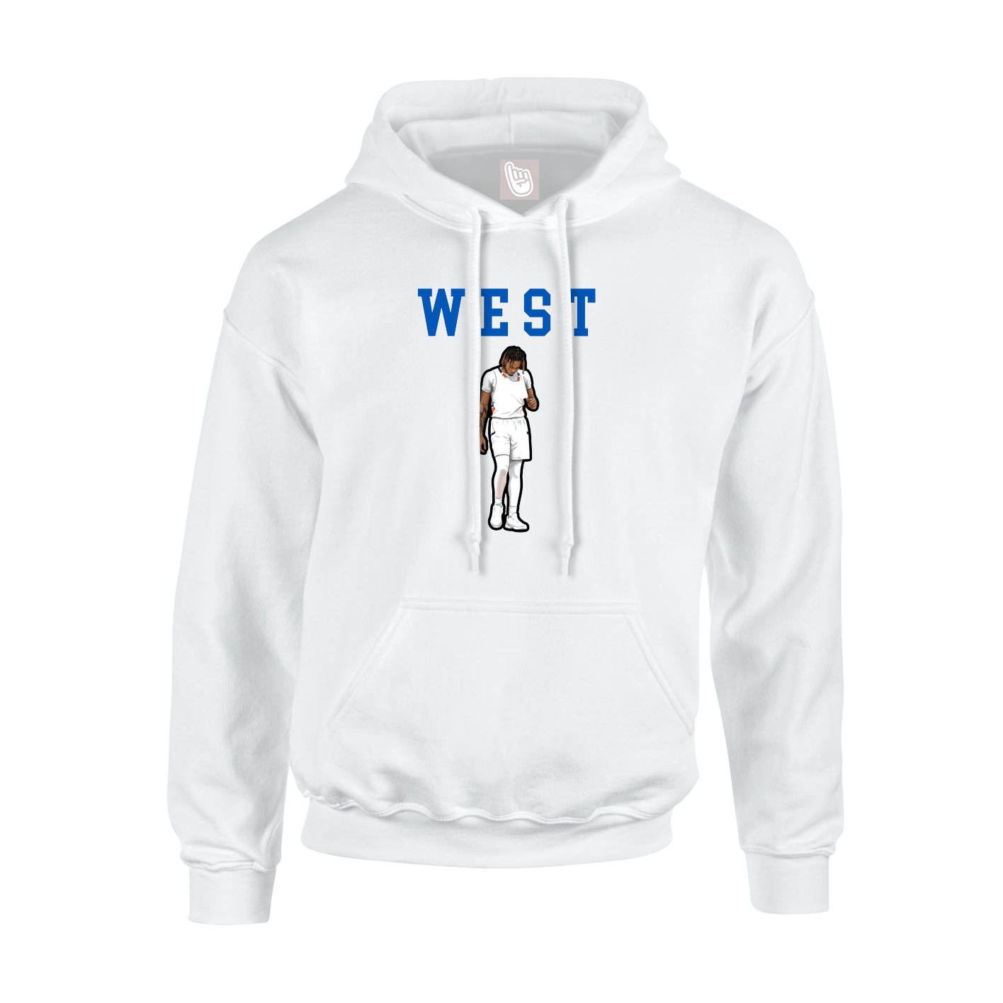 Hoodie — Shirsey in White