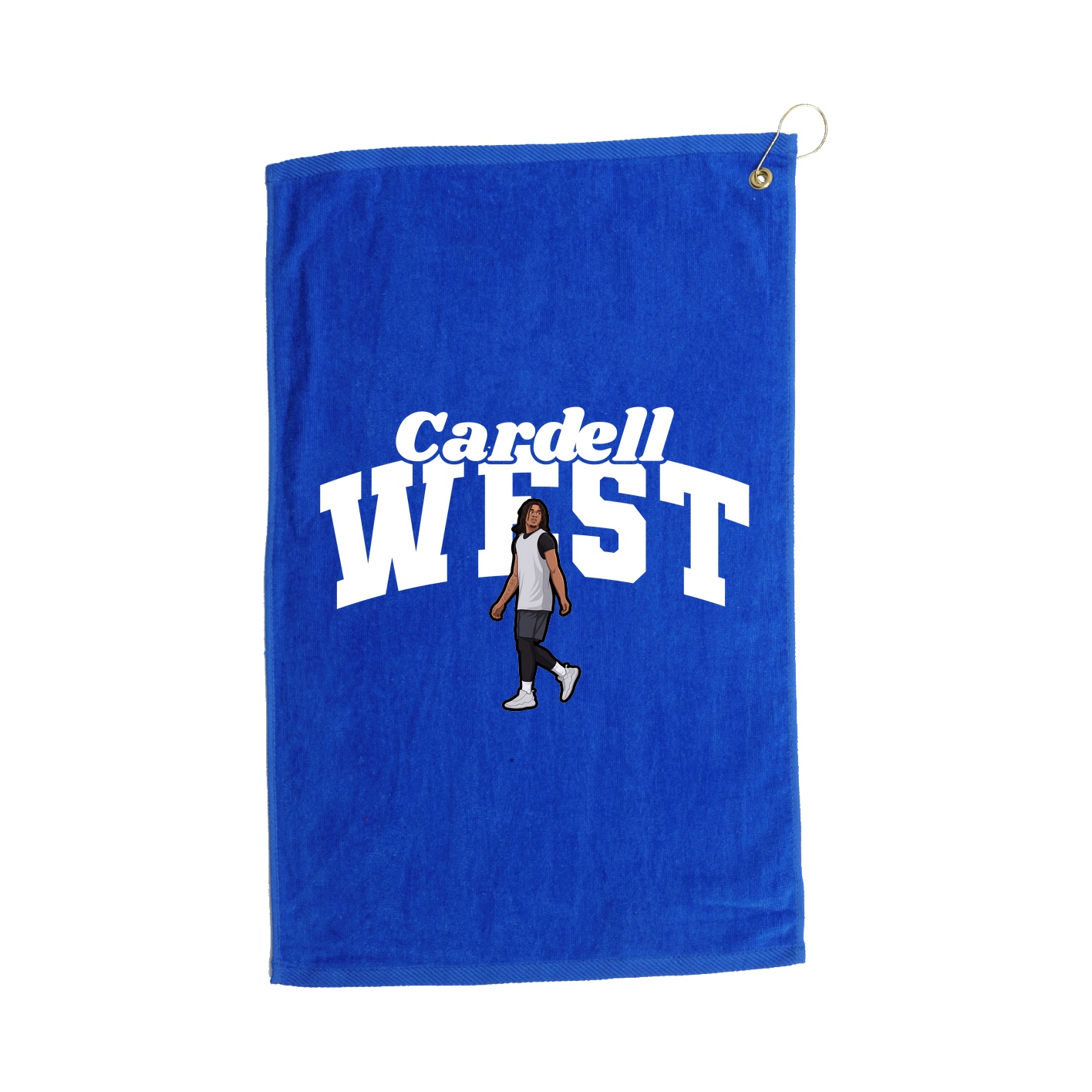 Golf Towel — Signature Arch in Royal