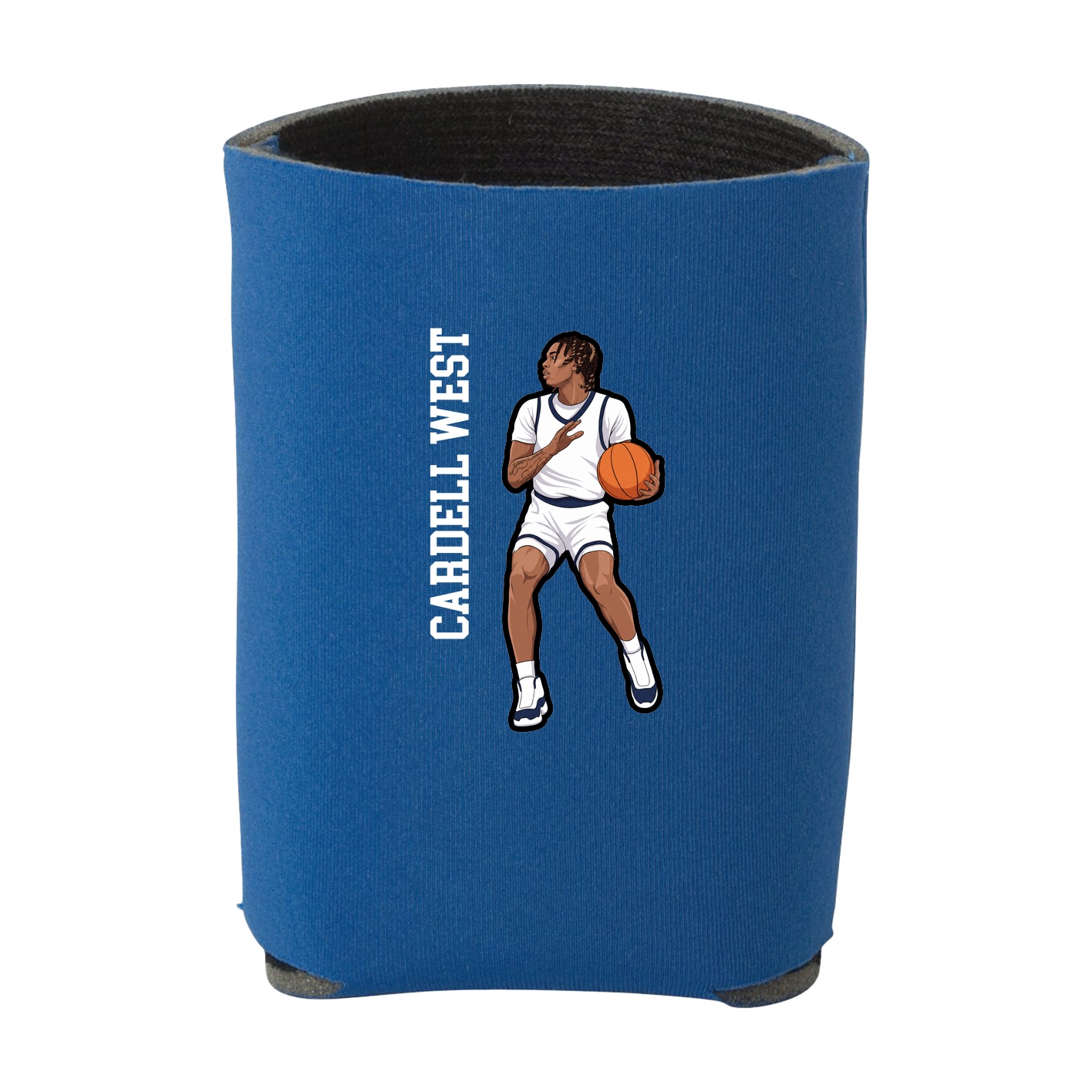 Can Holder — Name Vertical in Royal