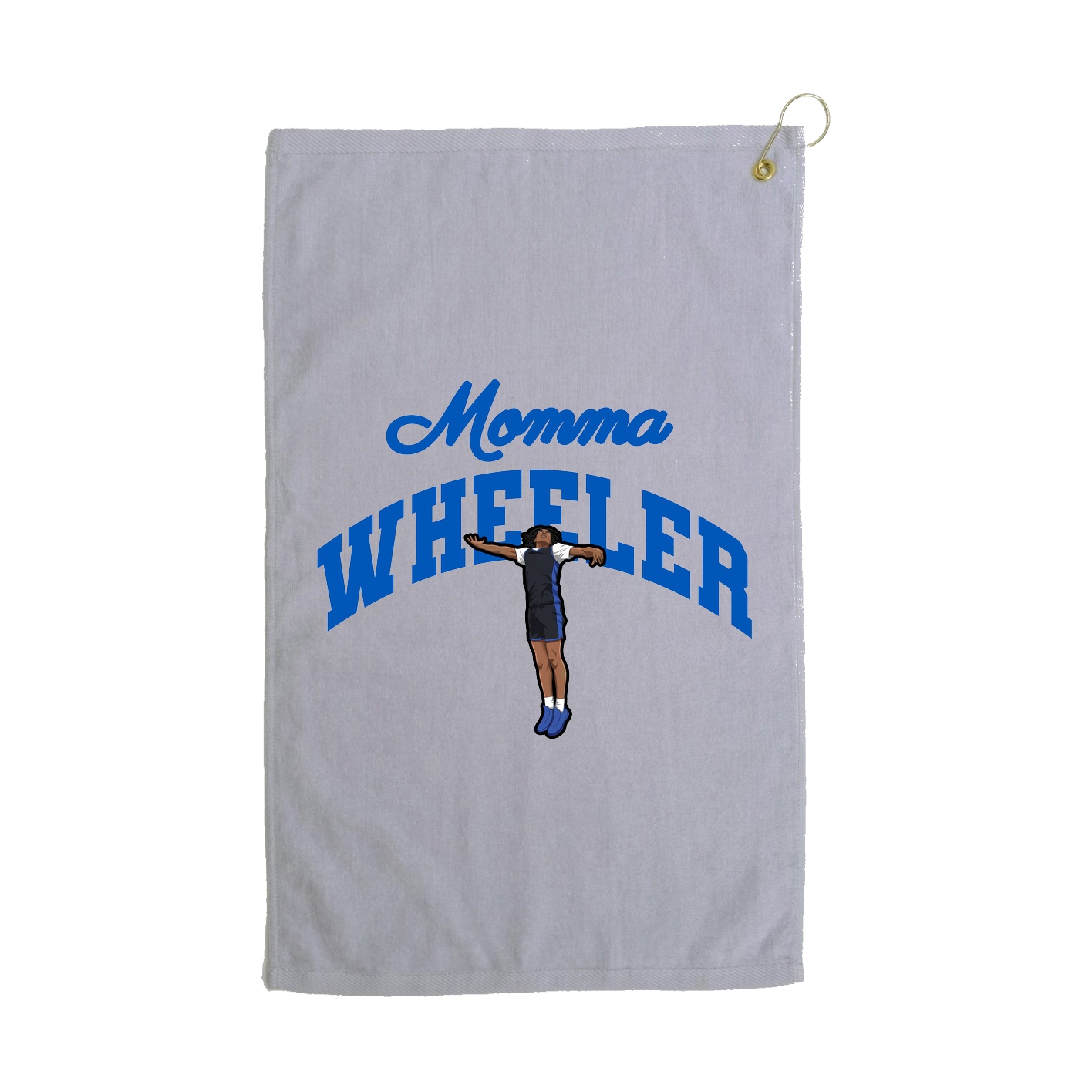 Golf Towel — Mothers Day Arch in Grey