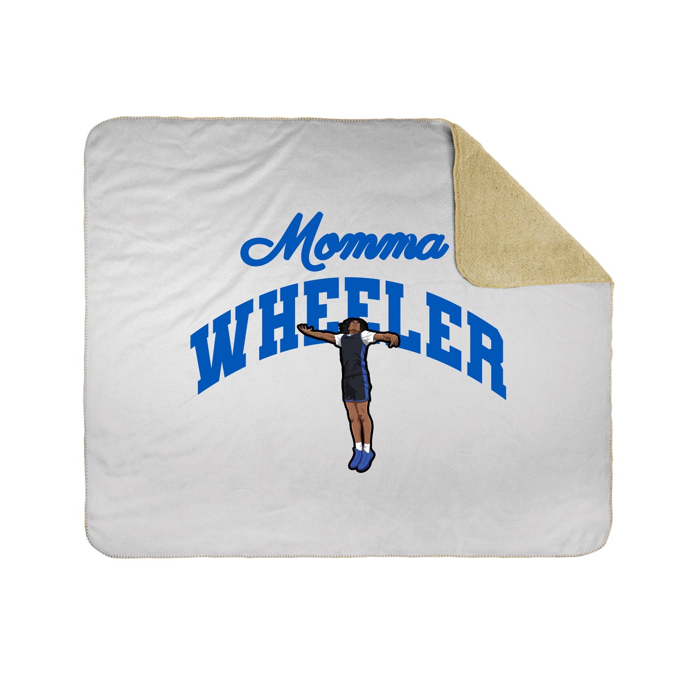 Throw Blanket — Mothers Day Arch in White