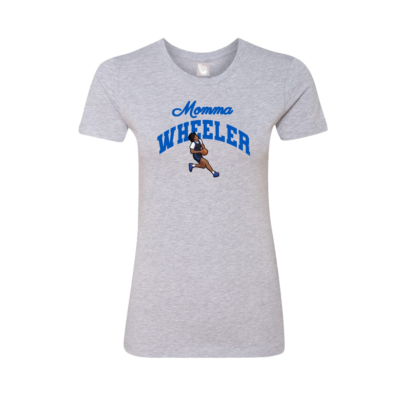 Womens Tee — Mothers Day Arch in Grey