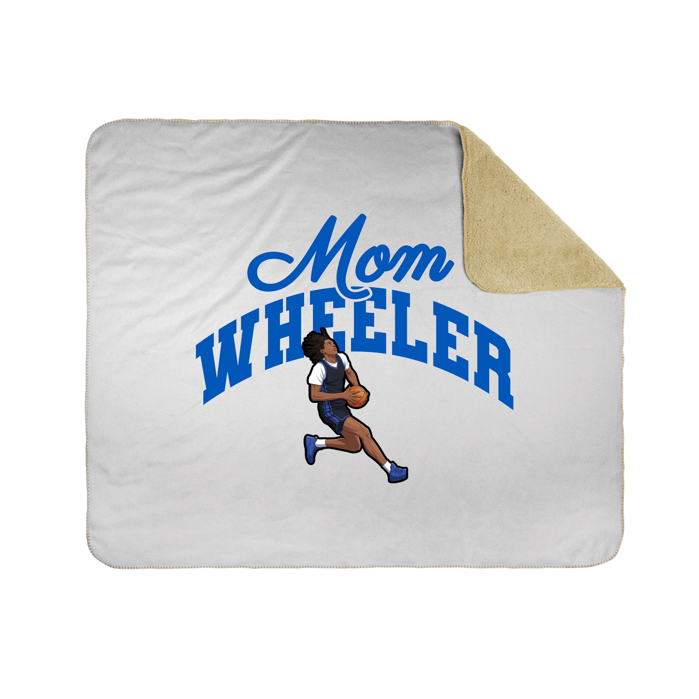 Throw Blanket — Mothers Day Arch in White