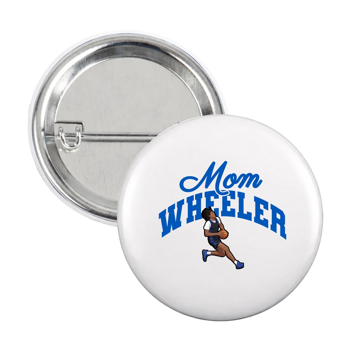 Game Day Button — Mothers Day Arch in White