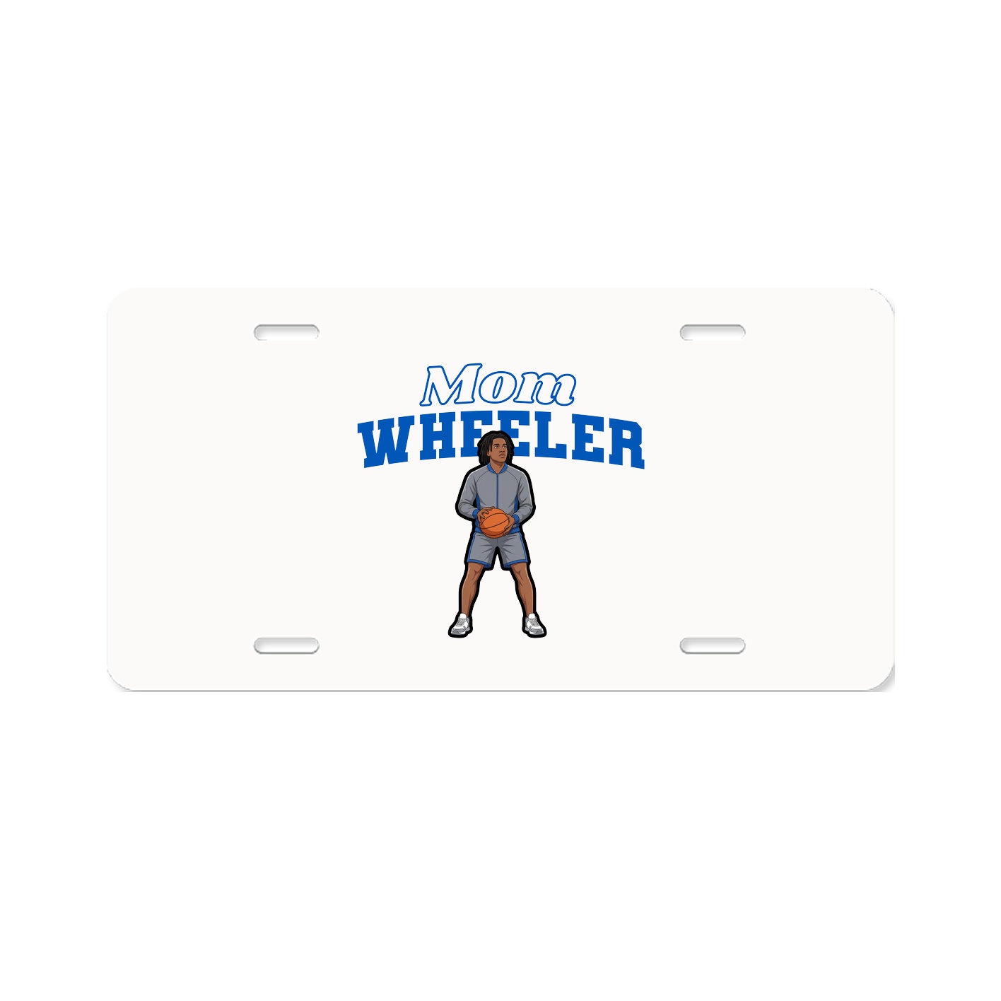 License Plate — Mothers Day Block in Classic