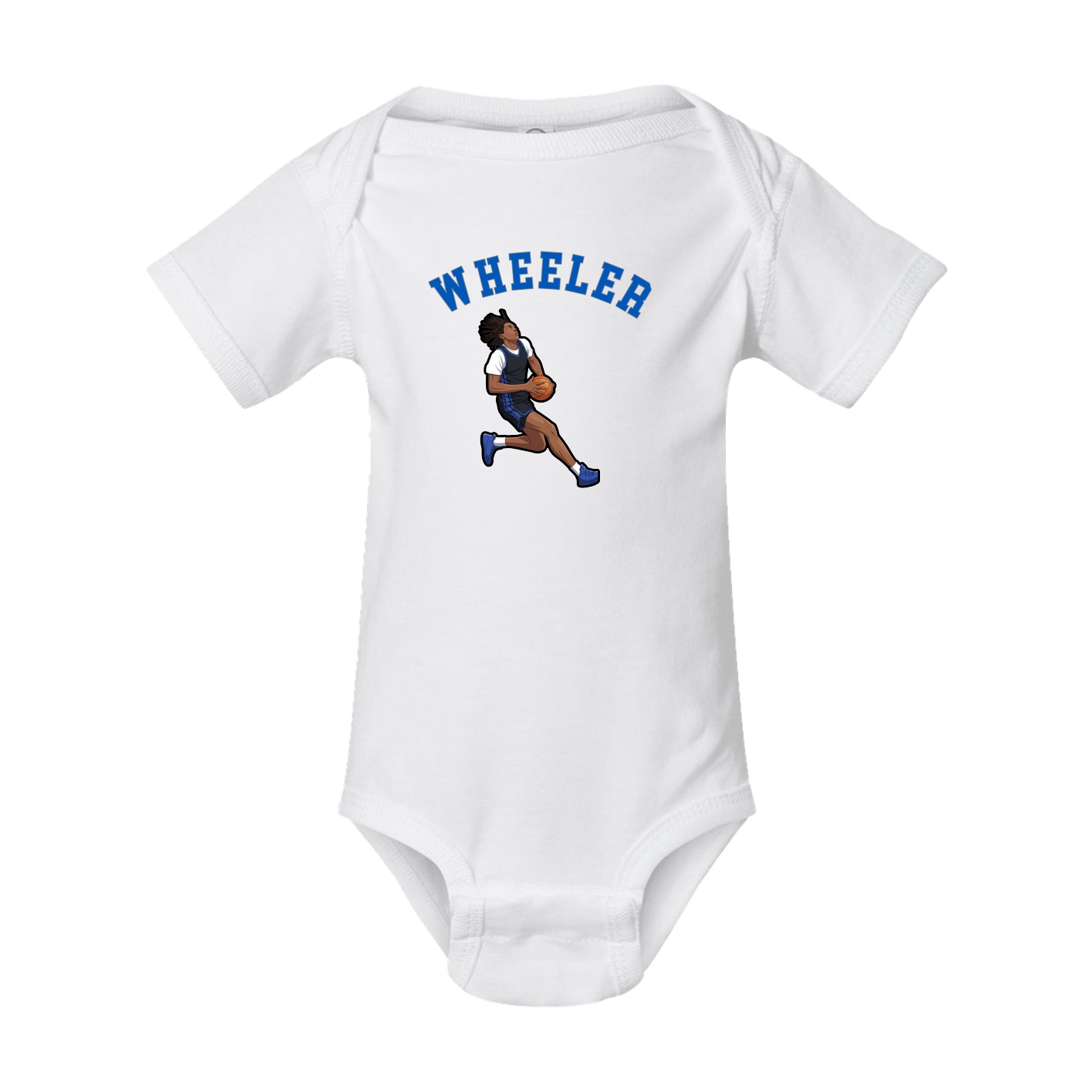 Baby Onesie — Shirsey Arch in White