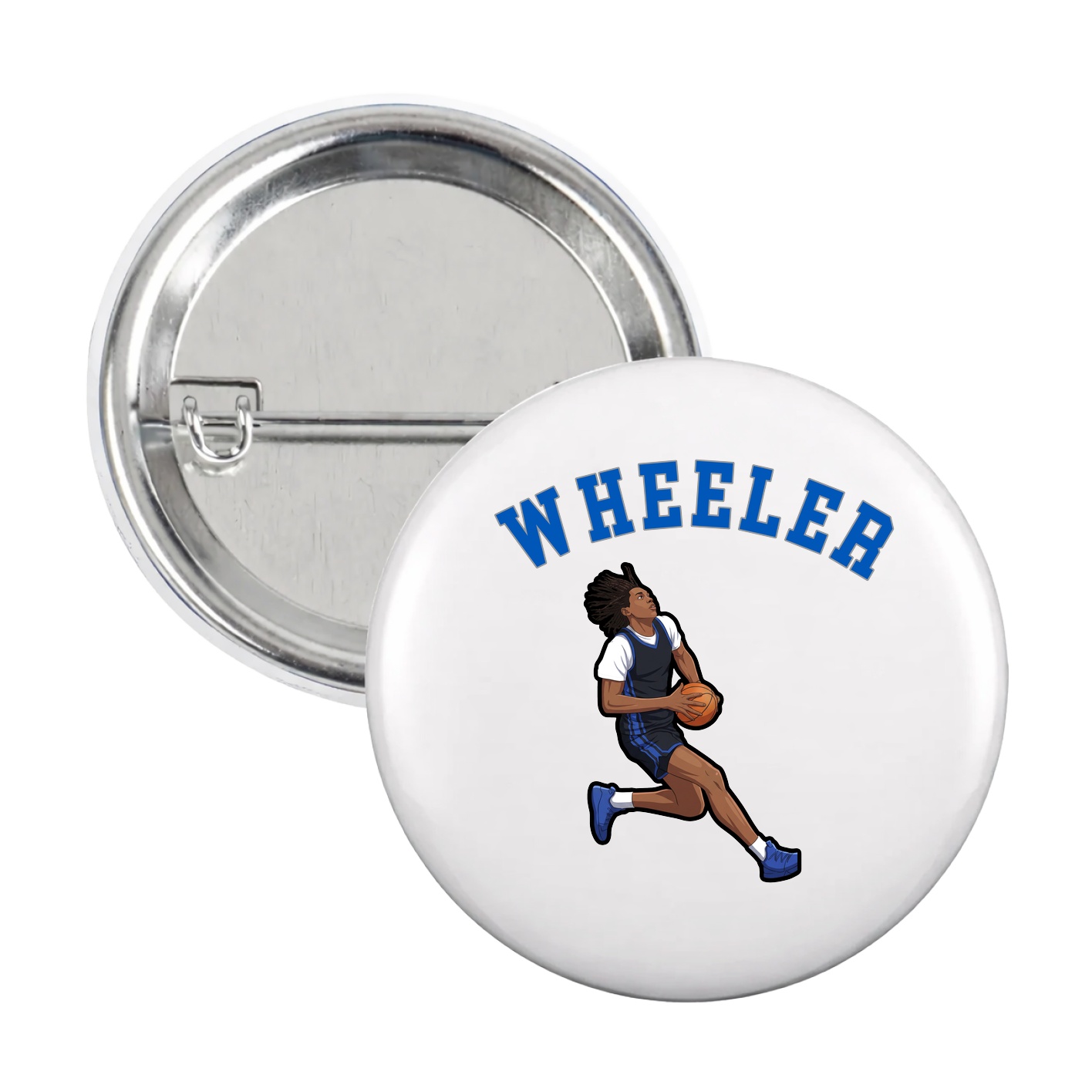 Game Day Button — Shirsey Arch in White