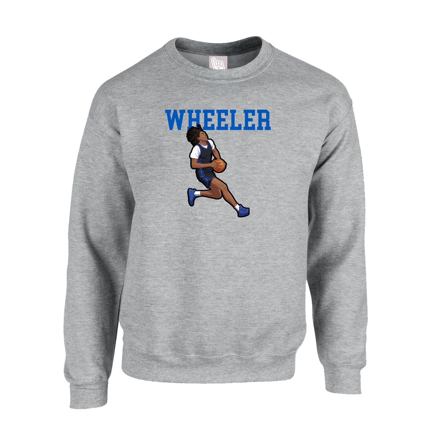 Fleece Crew — Shirsey in Grey