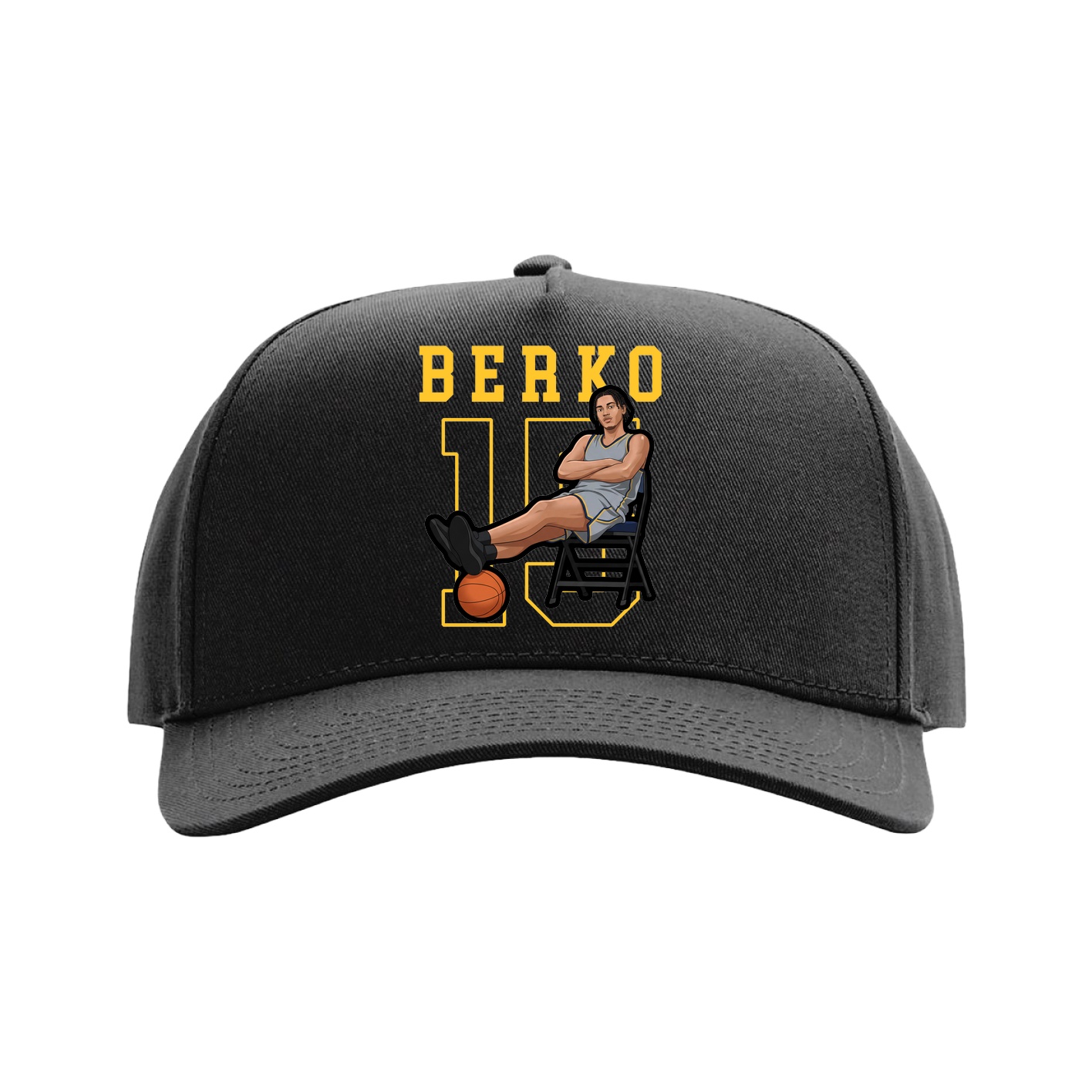 Full Fabric Five-Panel Champ Cap