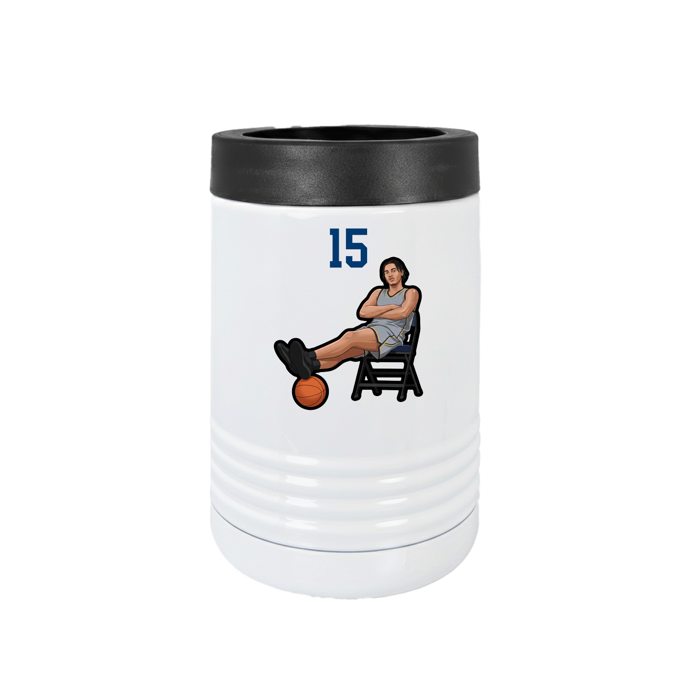 Beverage Holder — Number Top in White