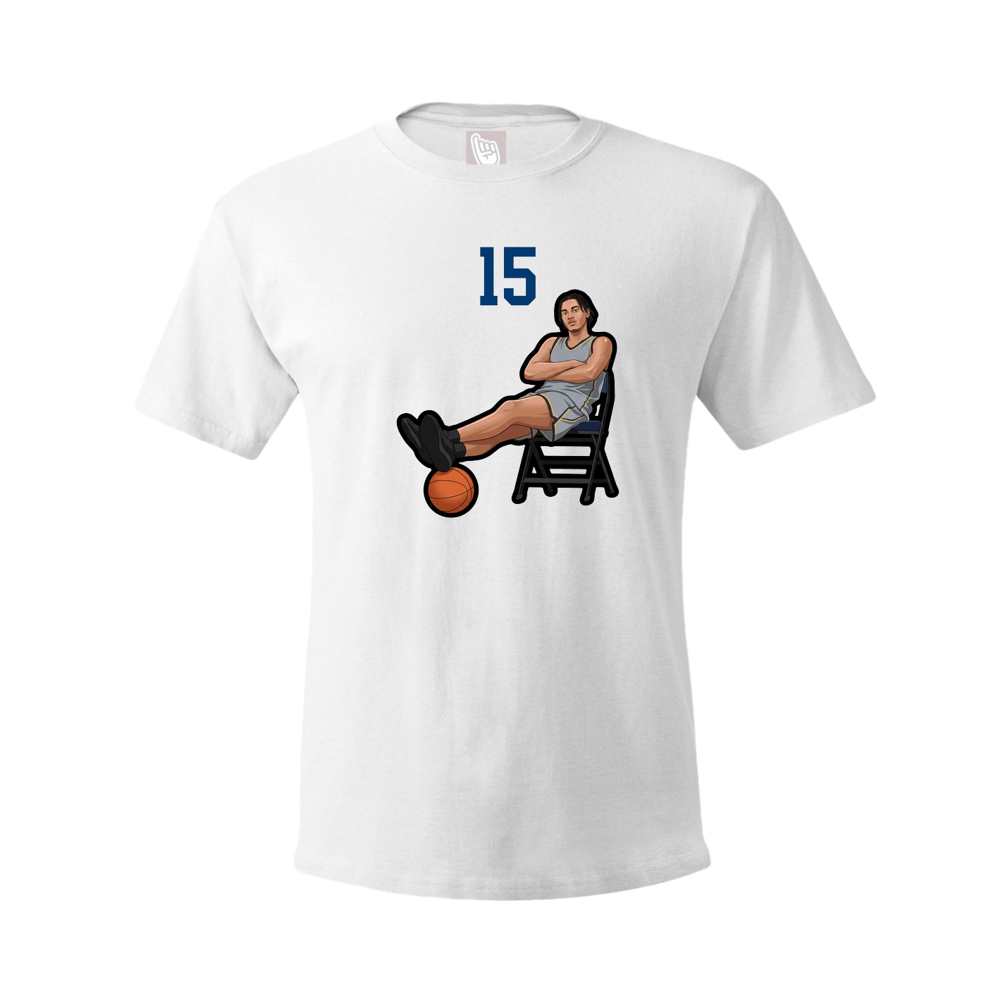 Tee — Number Top in White