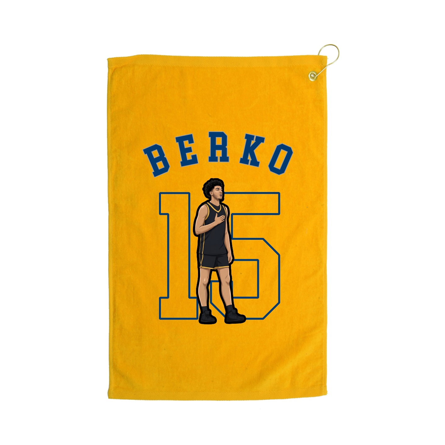 Golf Towel — Shirsey Arch in Gold